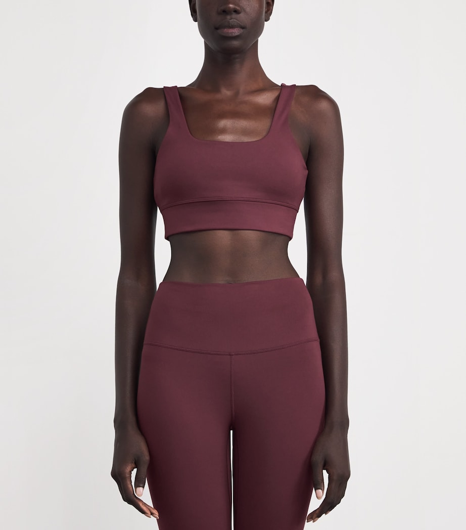Freesoft Cori Sports Bra BURGANDY Image 3
