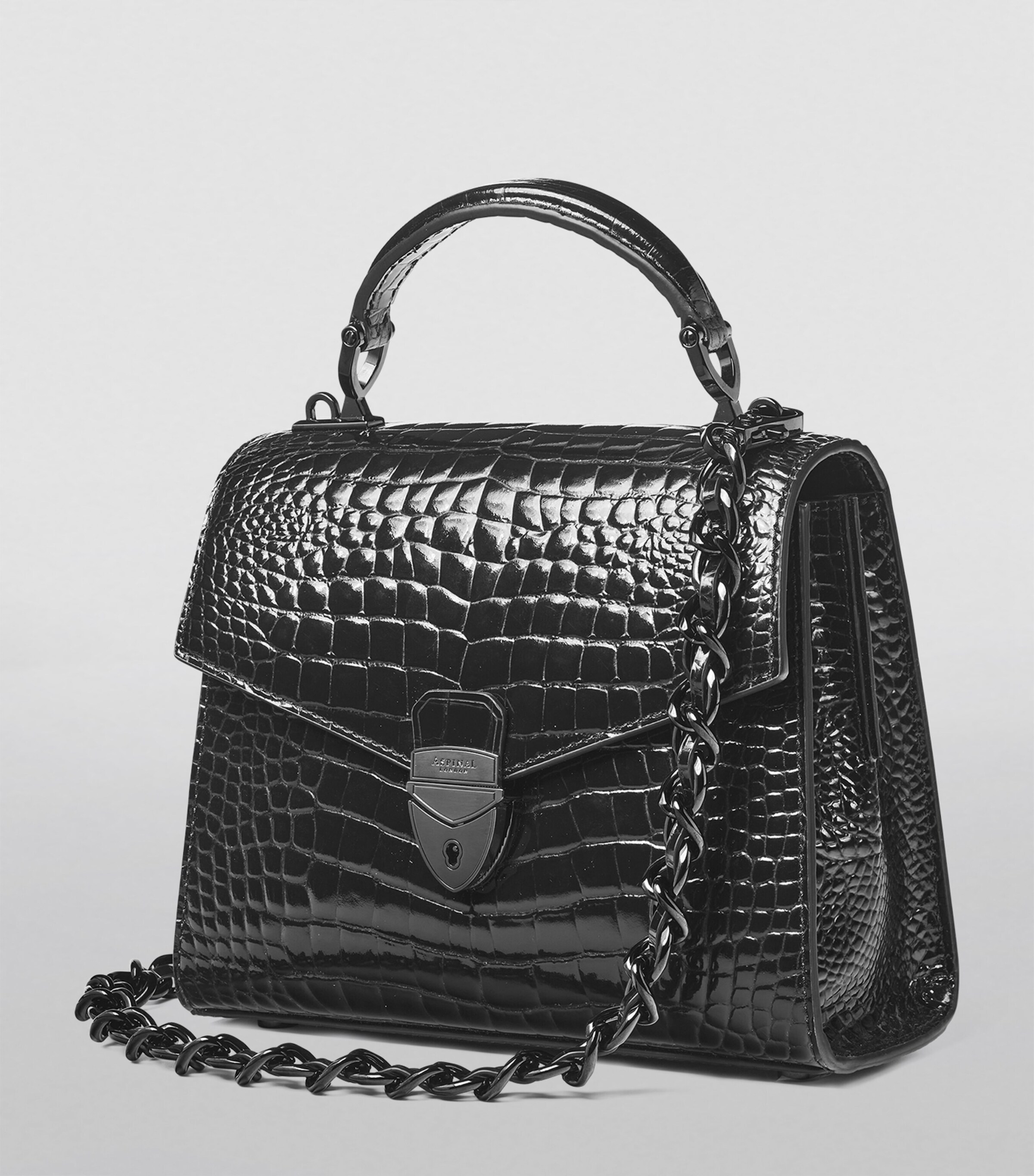 Midi Mayfair 2 Top-Handle Bag BLACK Image 4