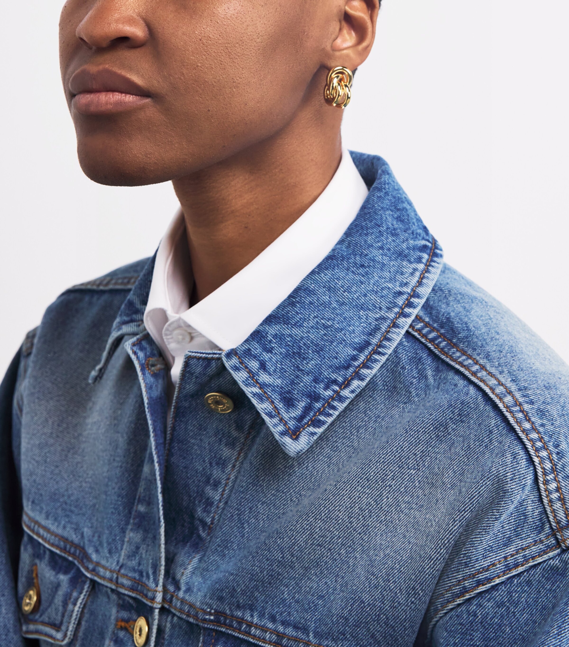 LIÉ STUDIO Gold-Plated The Vera Earrings Gold Image 5