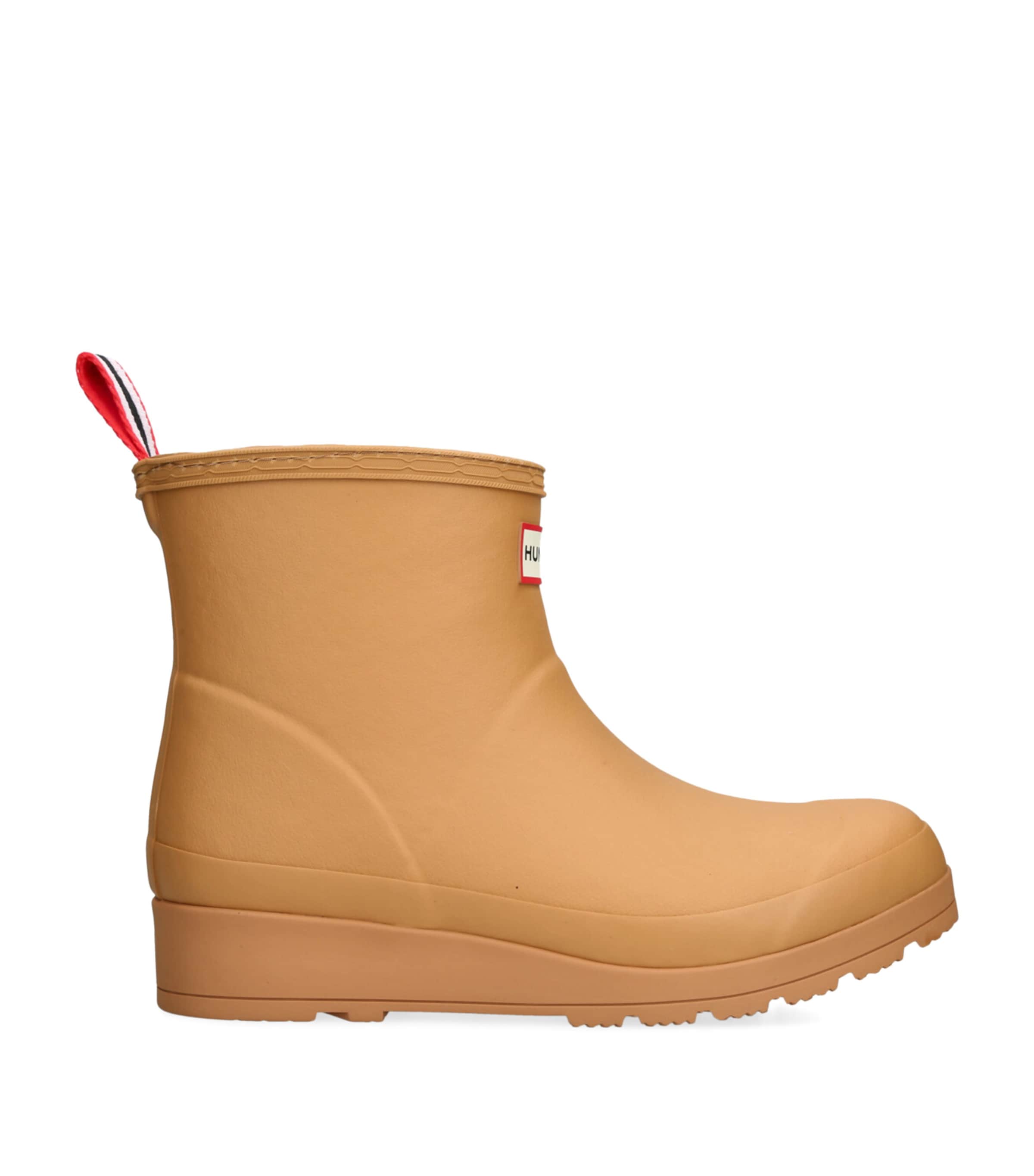 Hunter Womens  Original Insulated Rubber Wellington Boots In Brown