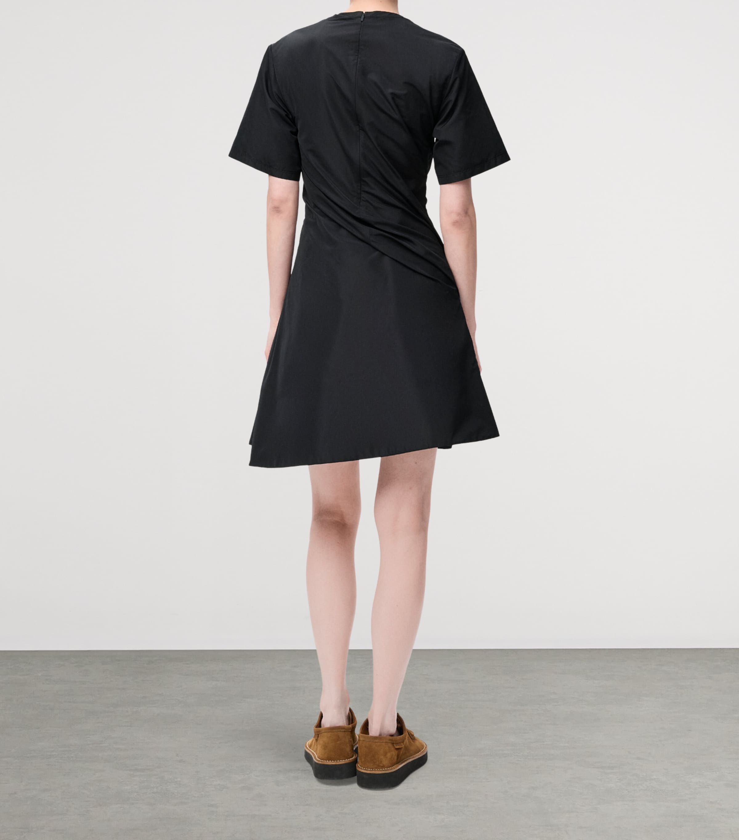 Twisted Mini Dress BLACK Image 3