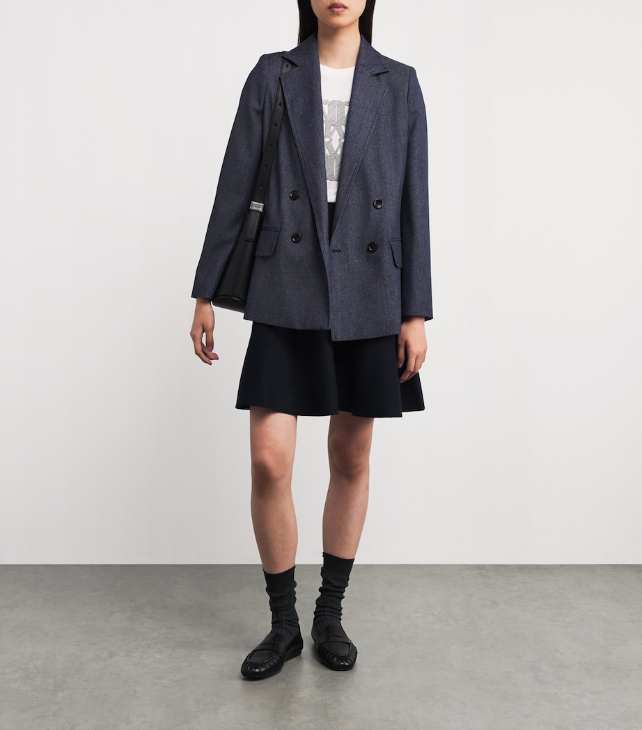 Cotton Embroidered T-Shirt WHITE Image 2