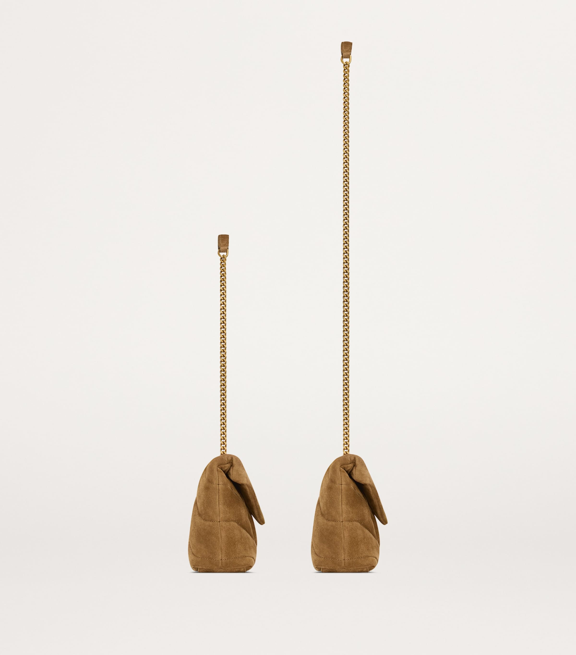 Toy Suede Puffer Shoulder Bag 3194 Image 5