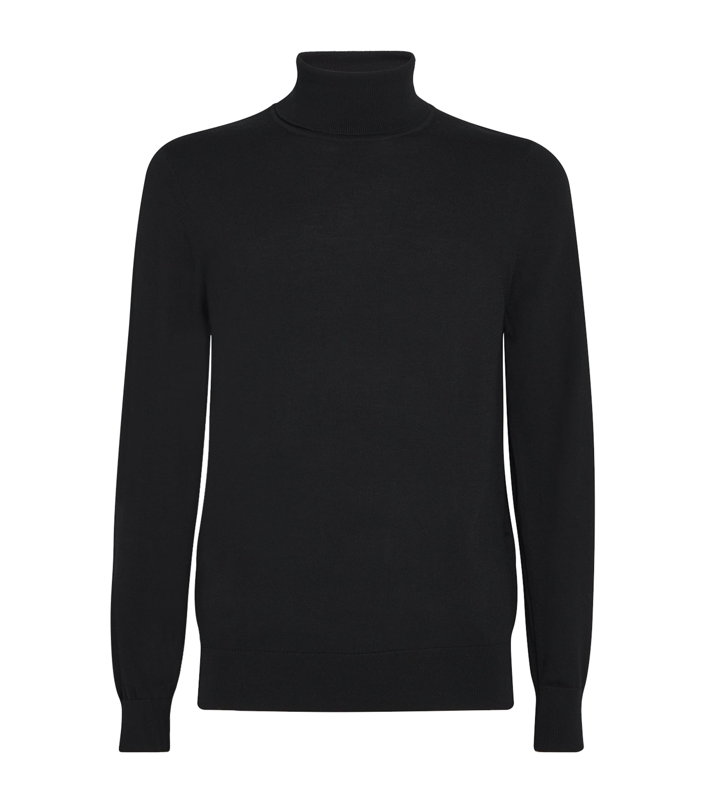 Wool Rollneck Sweater NOIR Image 1