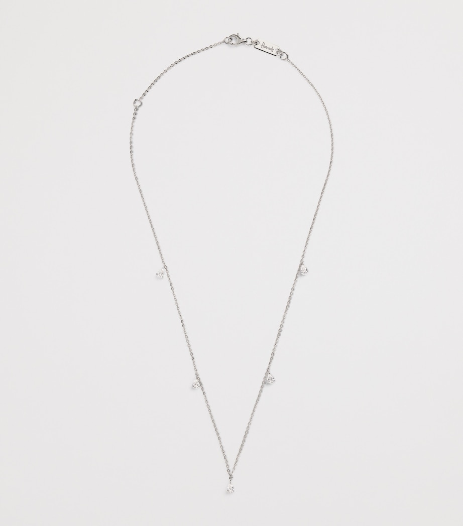 White Gold and Diamond Necklace (0.80ct) WHITE GOLD Image 3