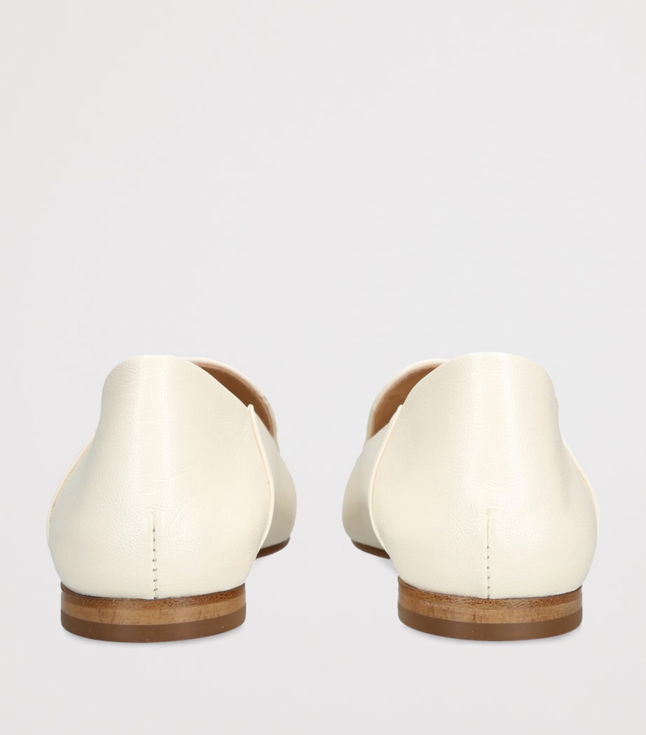 Leather Gio Loafers WHITE Image 2