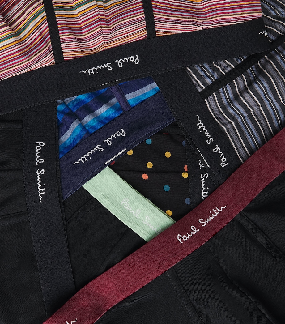 Stretch-Cotton Trunks (Pack of 7) 1A MUTICOLOUR Image 5