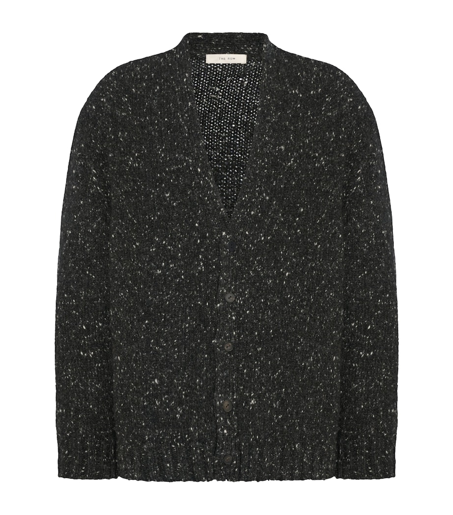 Hardy Cashmere Cardigan CHARCOAL MELANGE Image 1