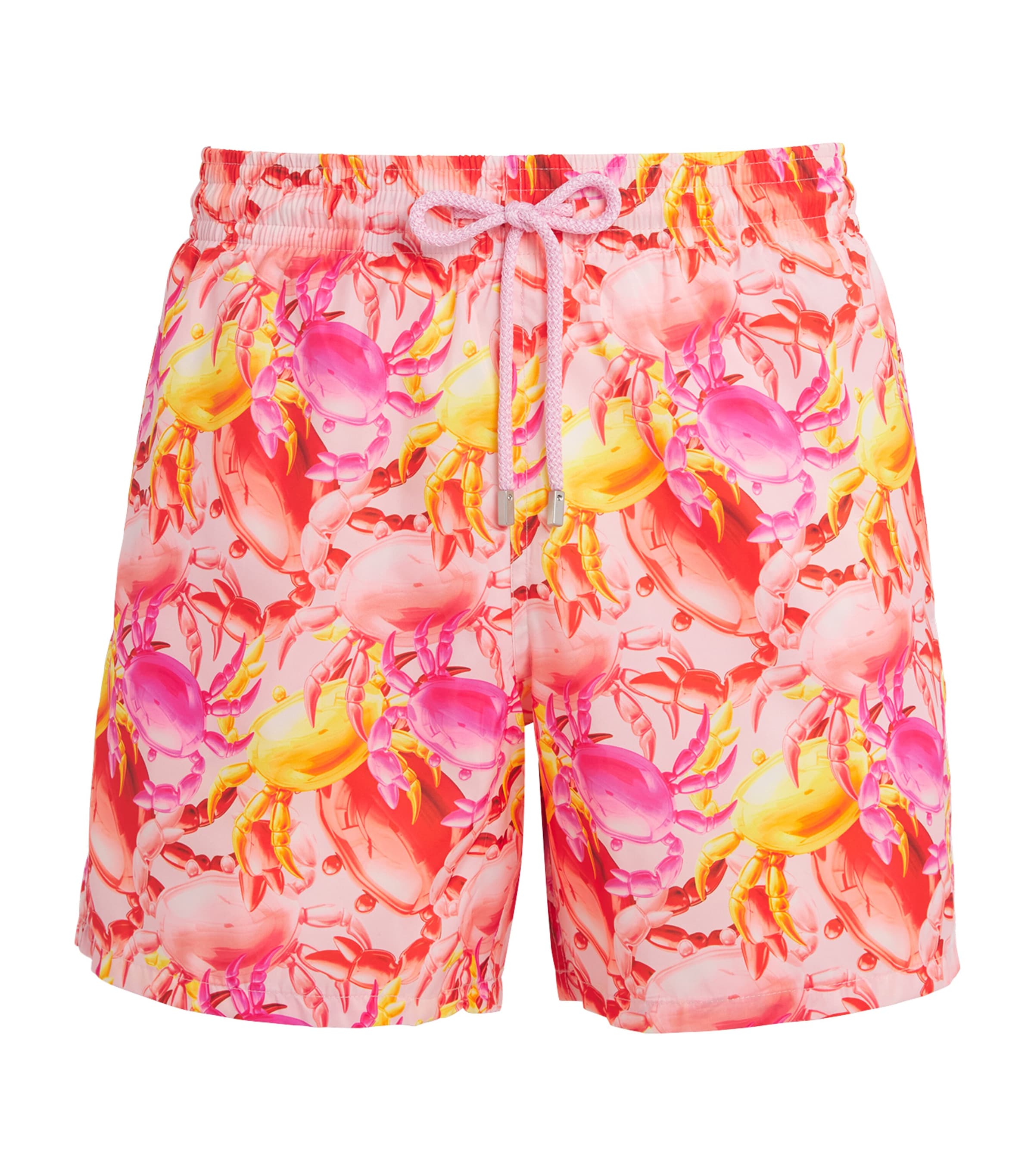 Crab Print Mahina Swim Shorts 159-PEONY Image 1