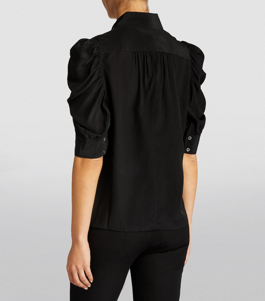 Silk Gillian Top NOIR Image 4