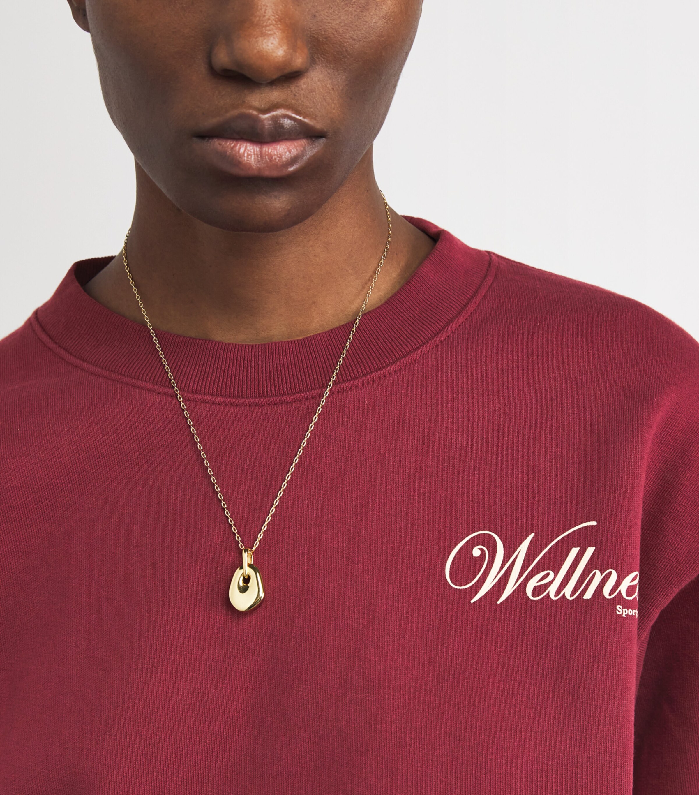 Cotton Soho Sweatshirt 27 MERLOT Image 6