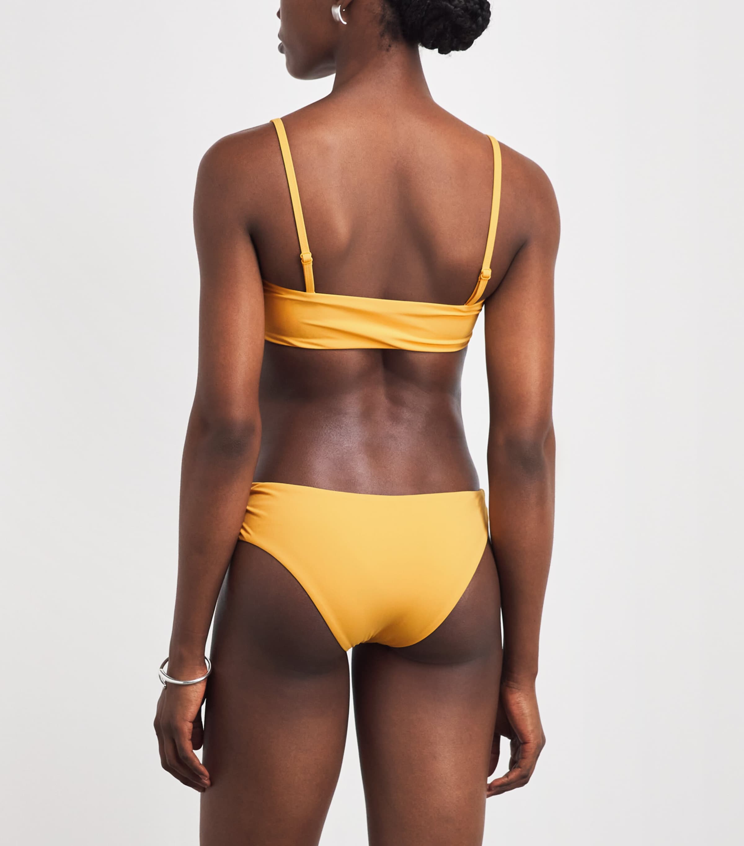 Christopher Esber Womens Crescent Bandeau Bikini Top Valencia Image 3