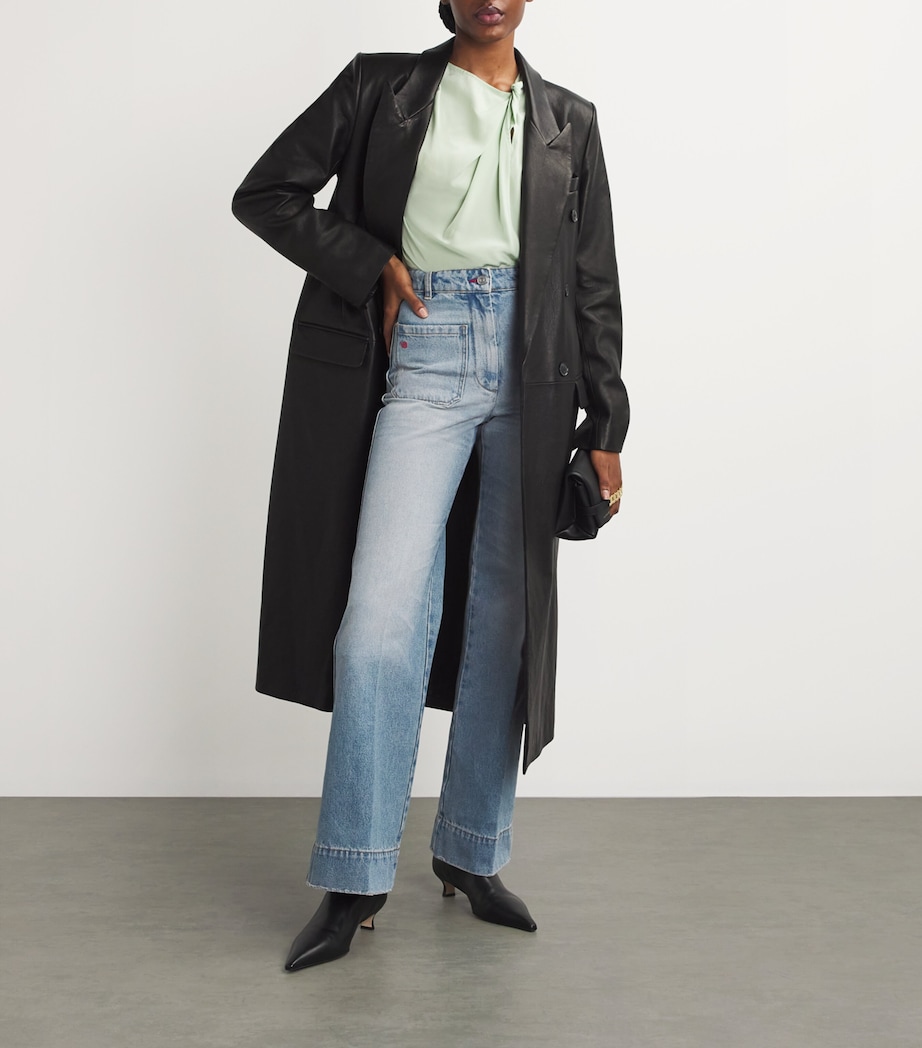 Tapered Alina Straight Jeans PALE BLUE WASH Image 2