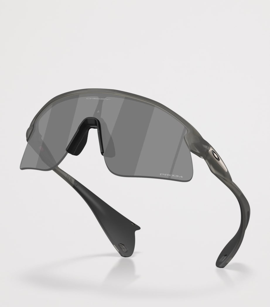 Oakley Stunt Devil Rectangle Sunglasses Grey Image 5