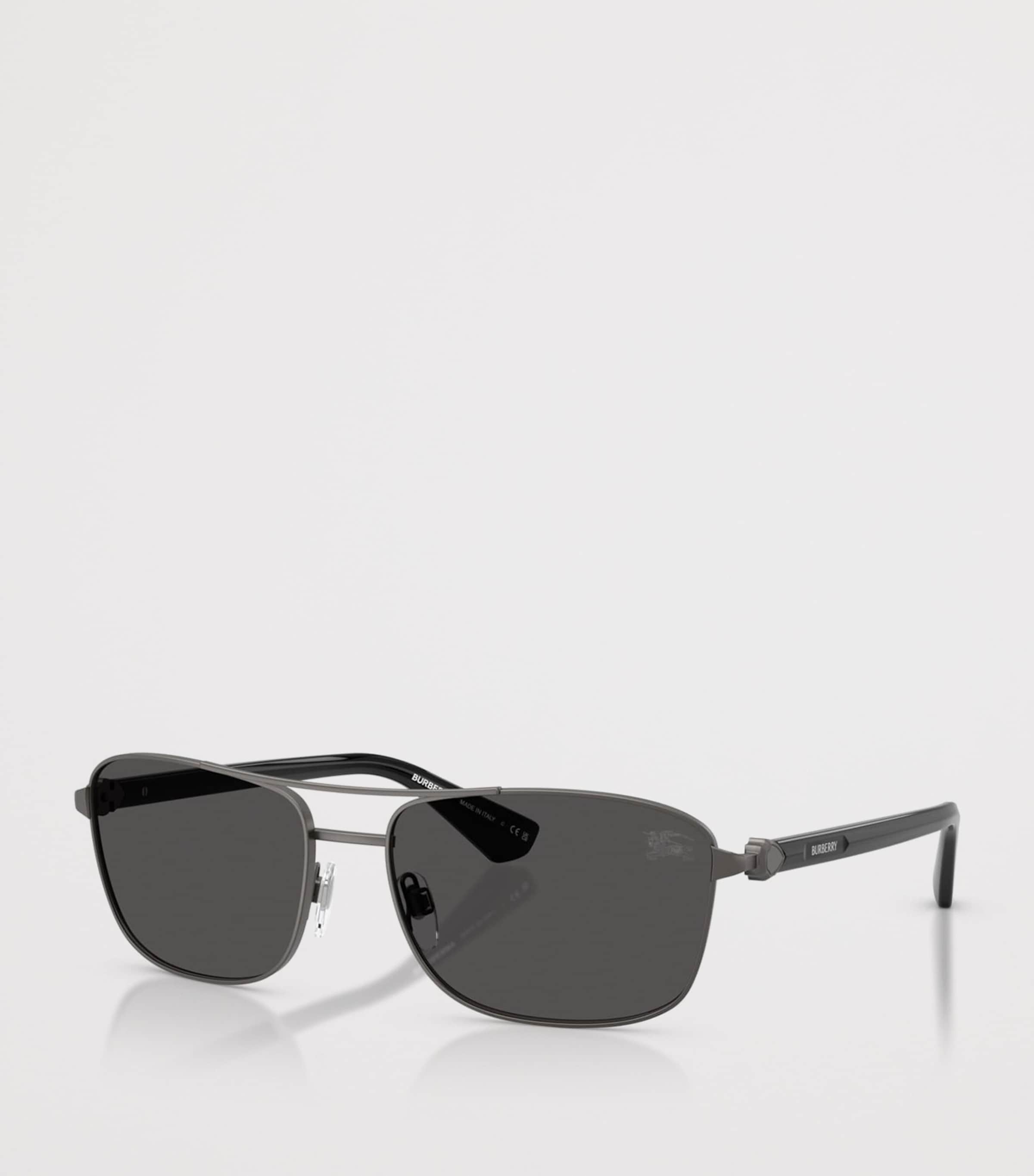 Burberry Metal Pilot Sunglasses Image 2