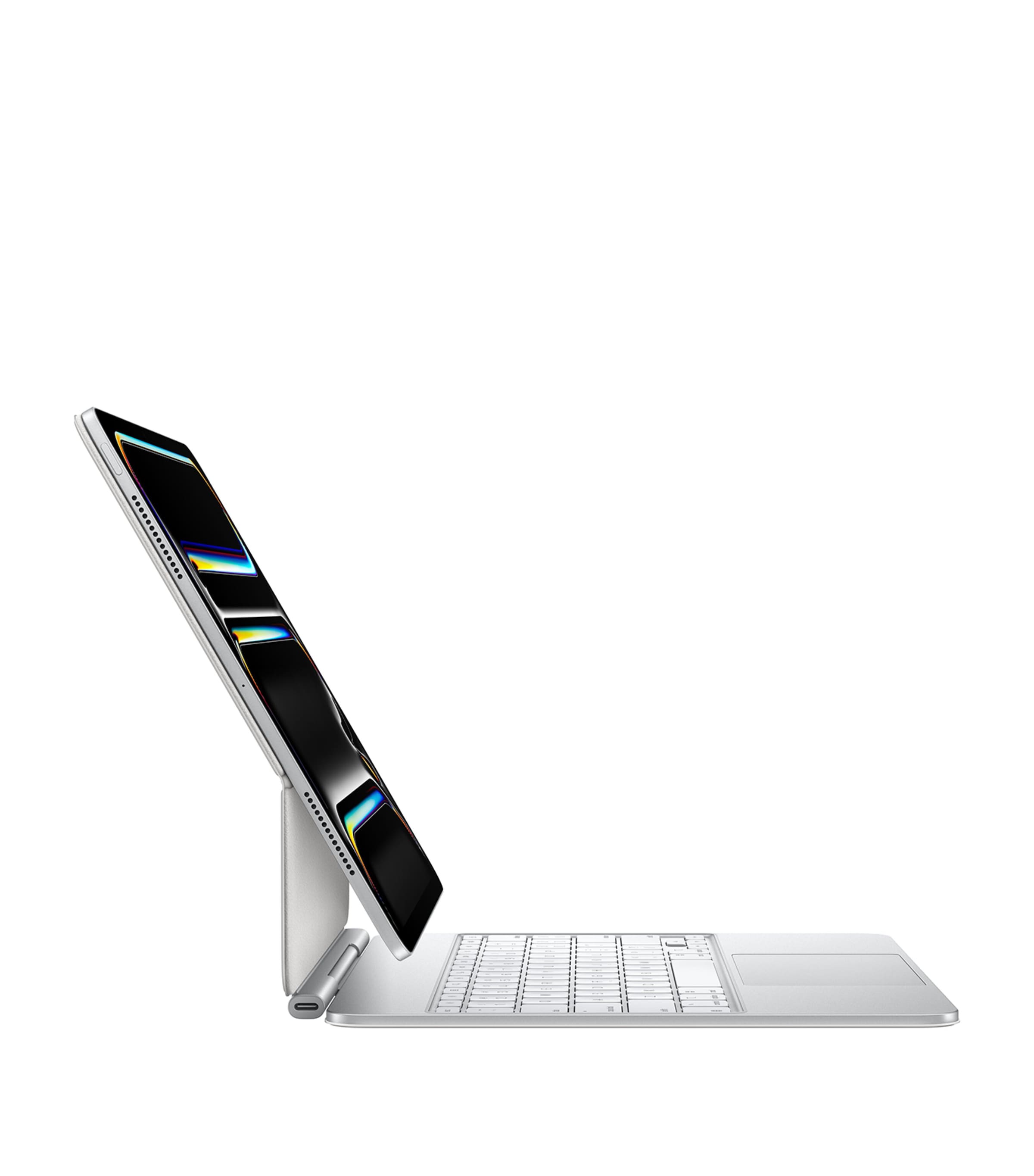 iPad Pro 13" M4 Chip Magic Keyboard - White WHITE Image 4