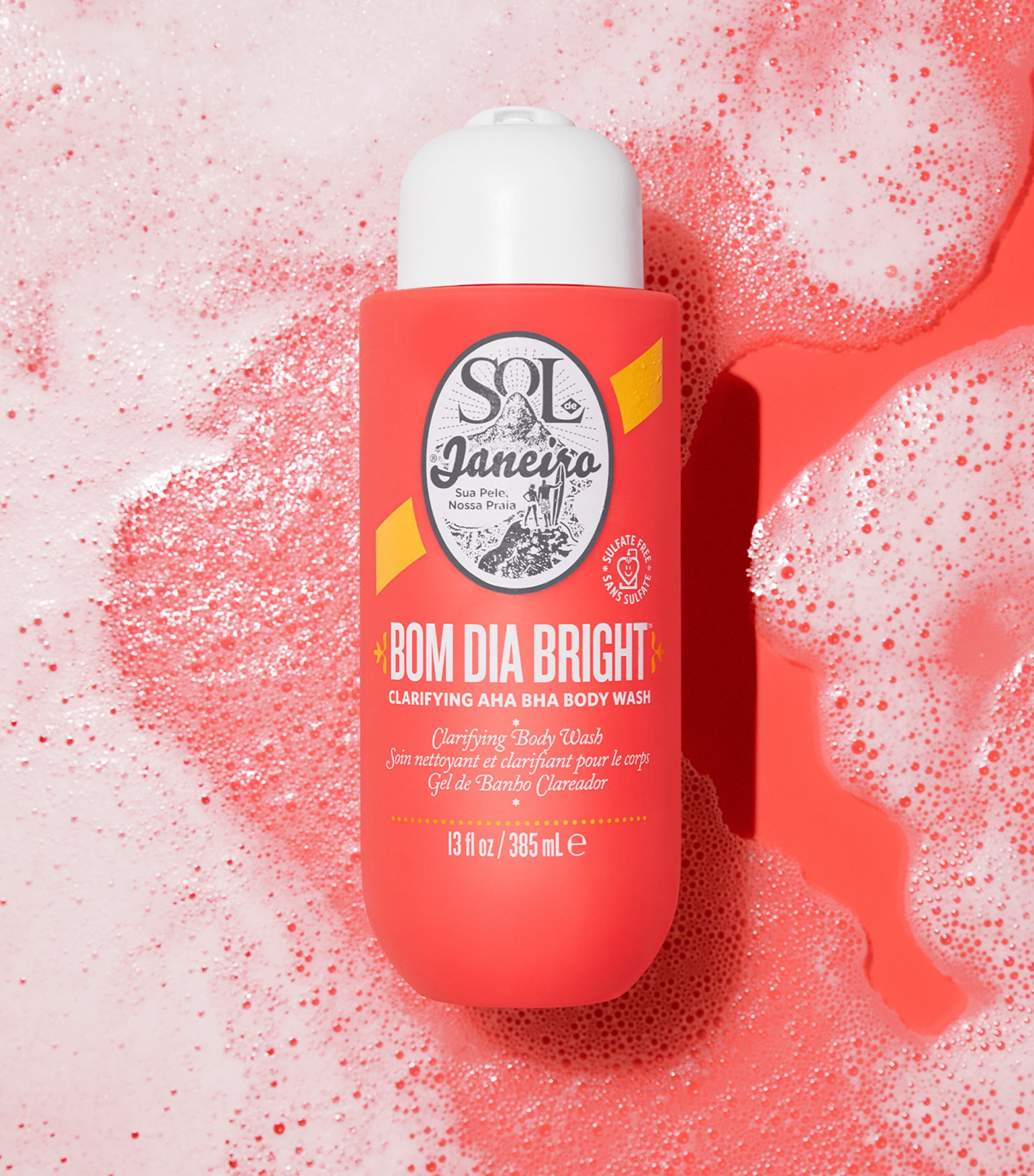 SOL DE JANEIRO Bom Dia Bright Body Wash (385ml) | Bath & Shower | Shower Gels | Designers | SOL DE JANEIRO SOL DE JANEIRO Bom Dia Bright Body Wash (385ml) | Bath & Shower | Shower Gels | Designers | SOL DE JANEIRO