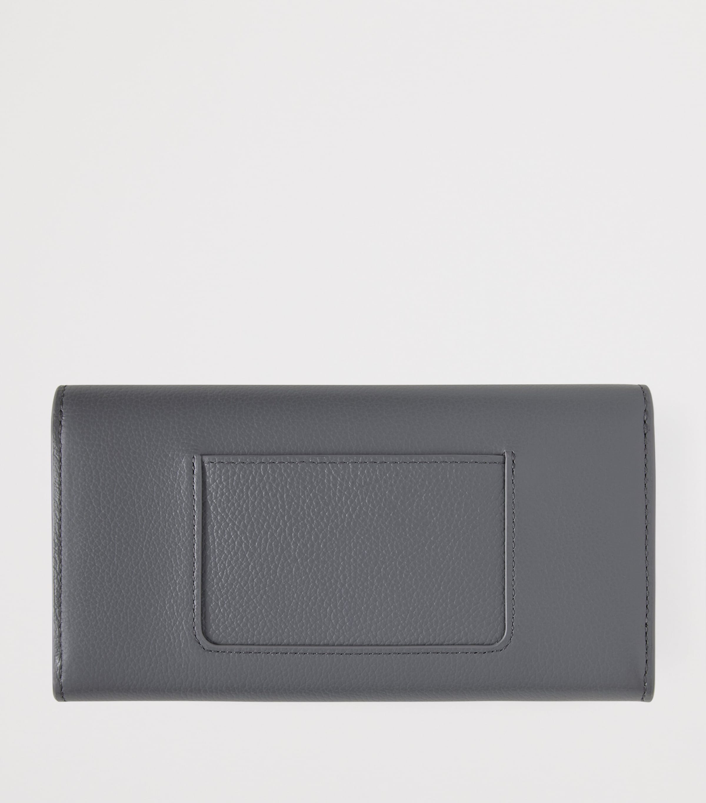 Mulberry Leather Darley Wallet Foggy Grey Image 2