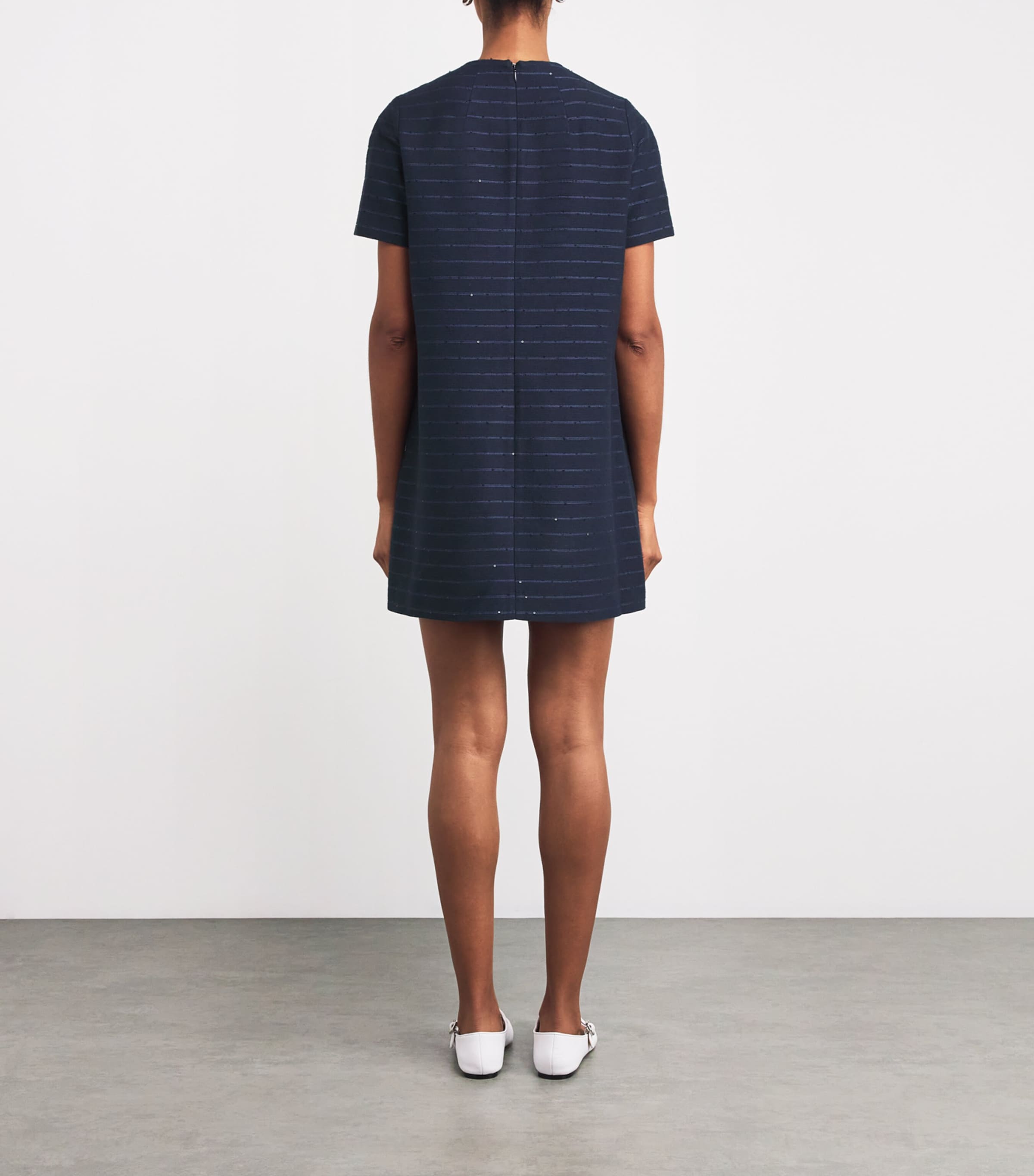 ワンピース [CLAUDIE PIERLOT] Striped Mini One Piece Claudie Pierlot Striped Mini Dress | Harrods US