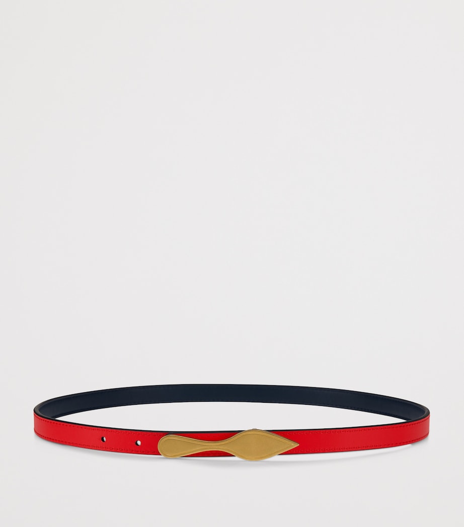 Christian Louboutin Bettina Leather Reversible Belt Image 3