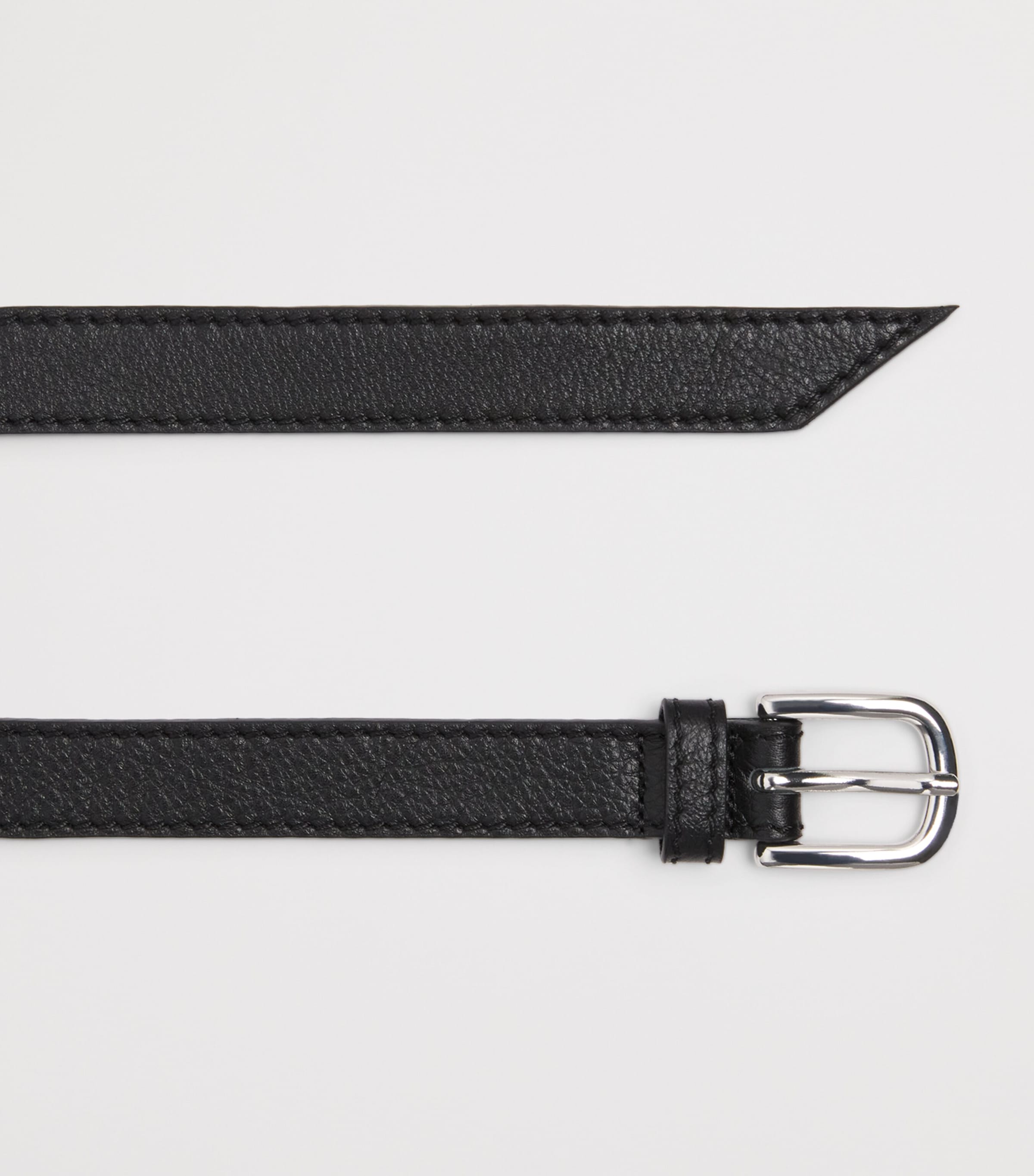 Eleventy Leather Belt Nero Image 3