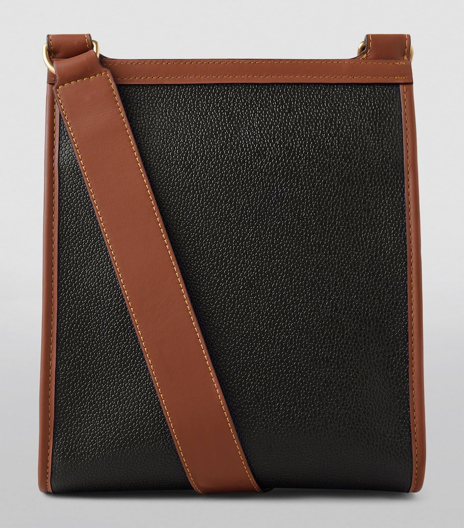 Small Antony Bag BLACK-COGNAC Image 3