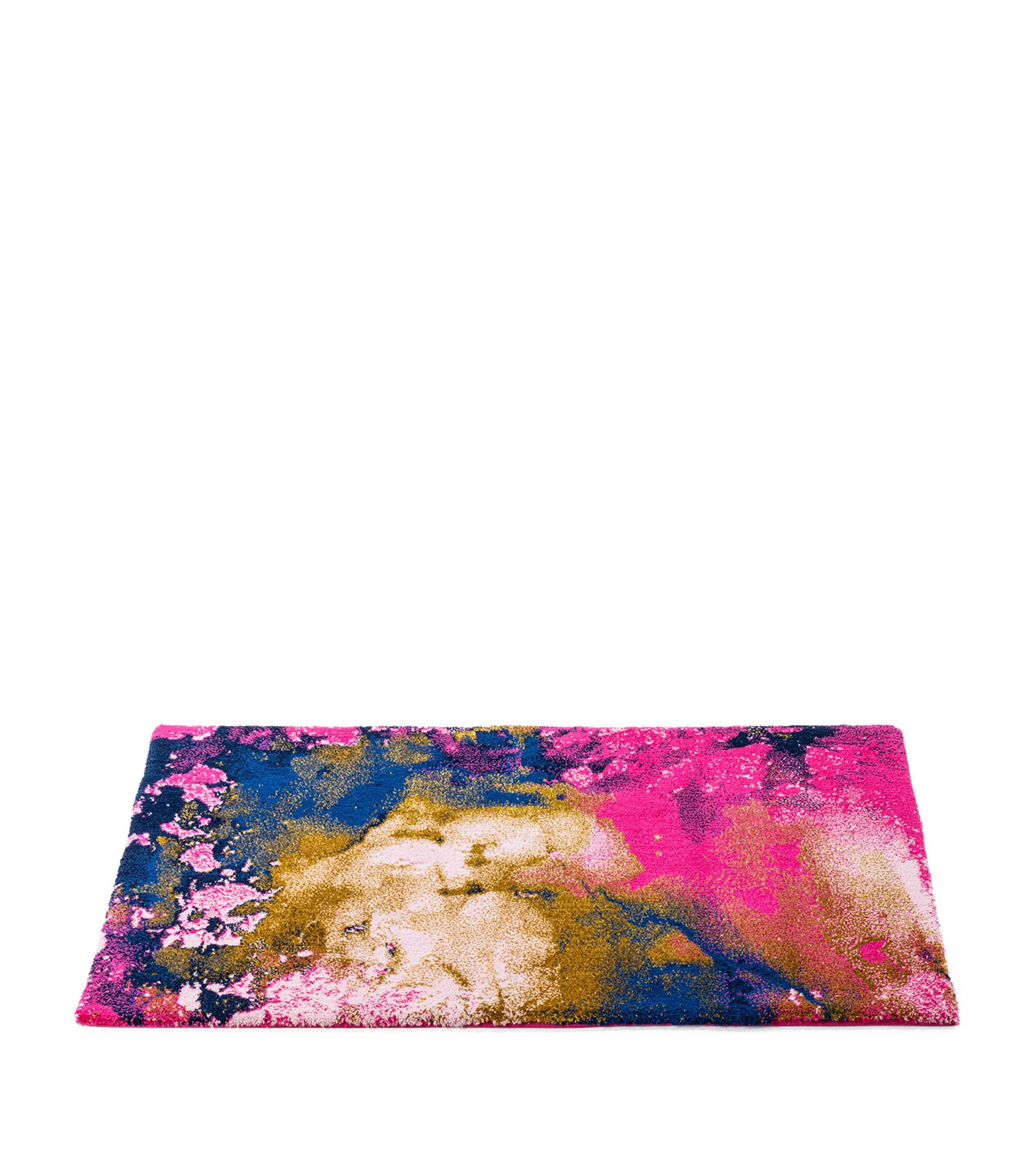 Abyss & Habidecor Giza Cotton-Blend Baccara Bath Mat (70cm x 120cm) Happy Pink Image 2
