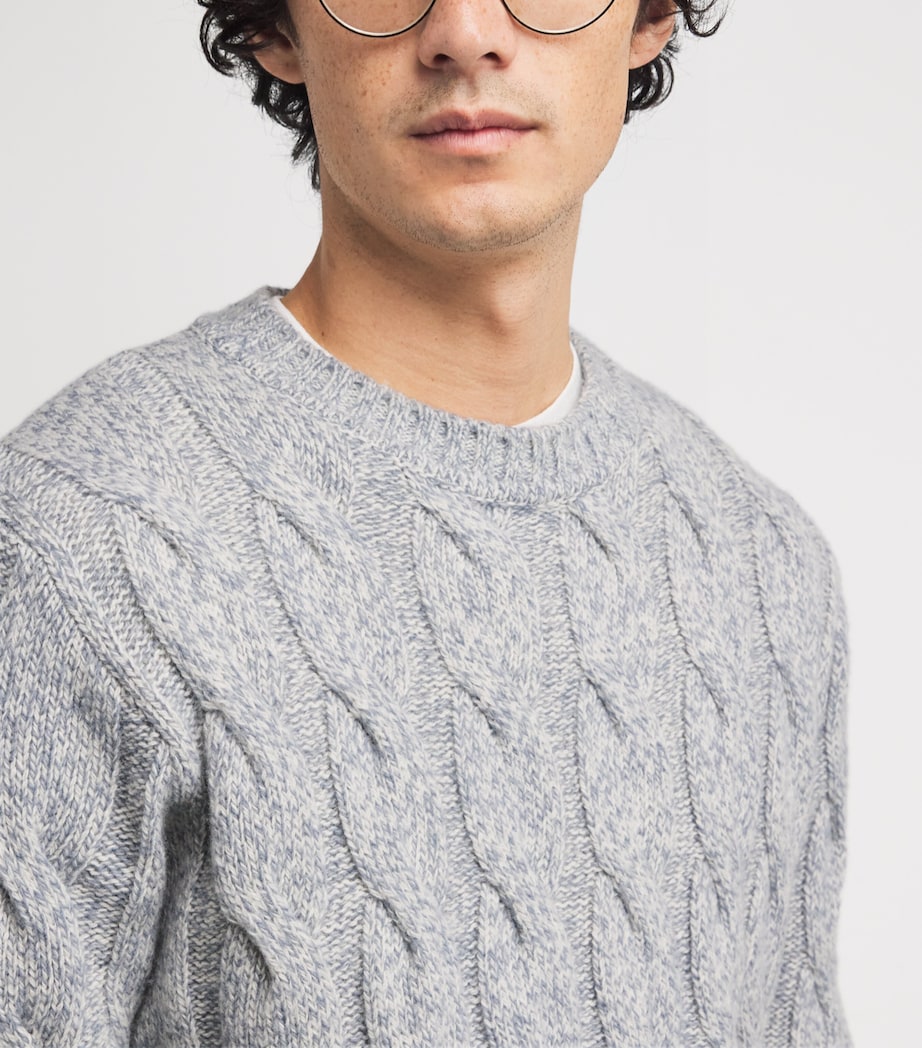 Wool Braided Sweater ZUCCHERO Image 6