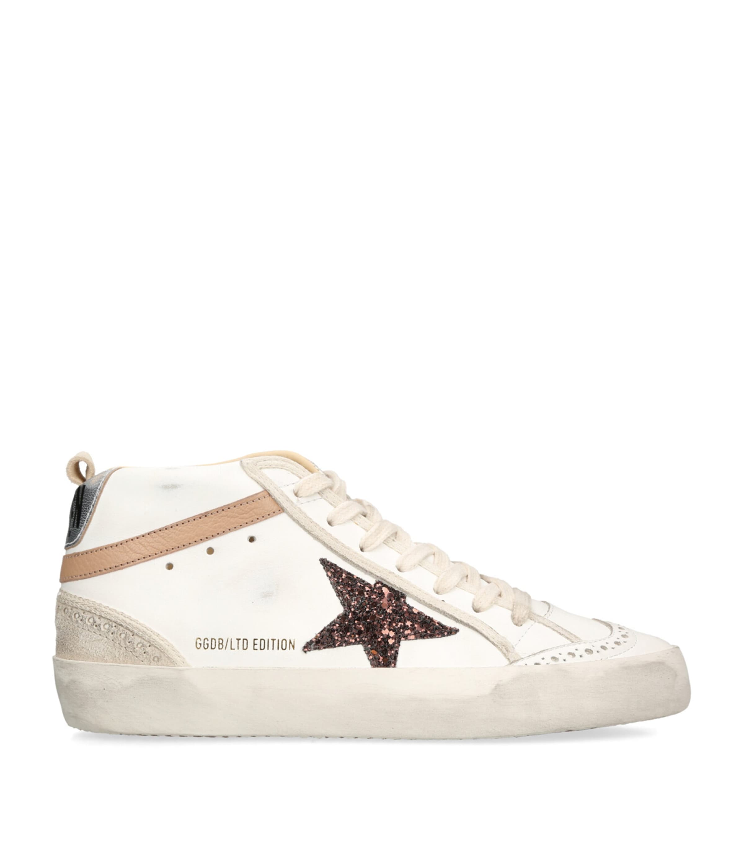 Golden Goose Mid Star Sneakers In White