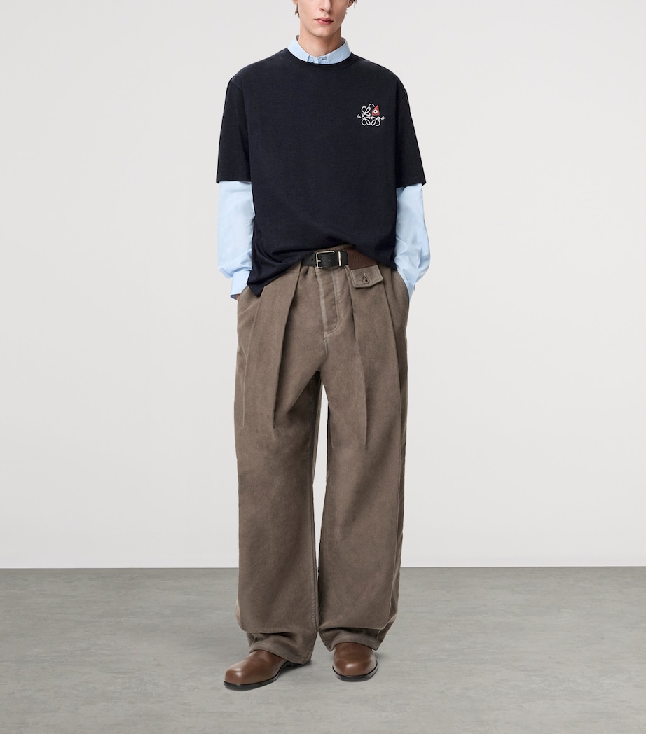 x Louis Wain T-Shirt NAVY BLUE Image 2