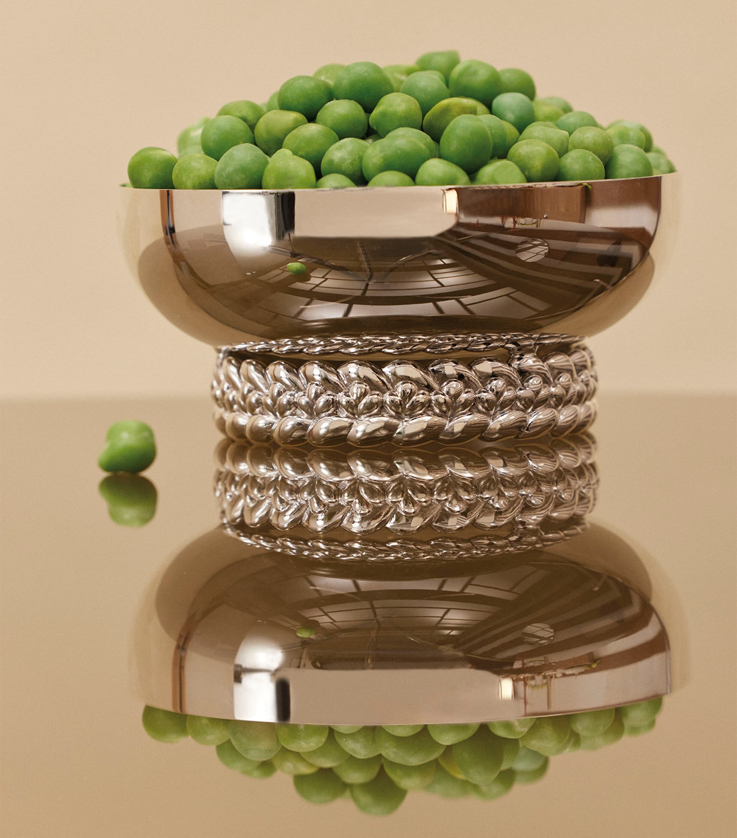 Silver-Plated Babylone Bowl SILVER Image 3