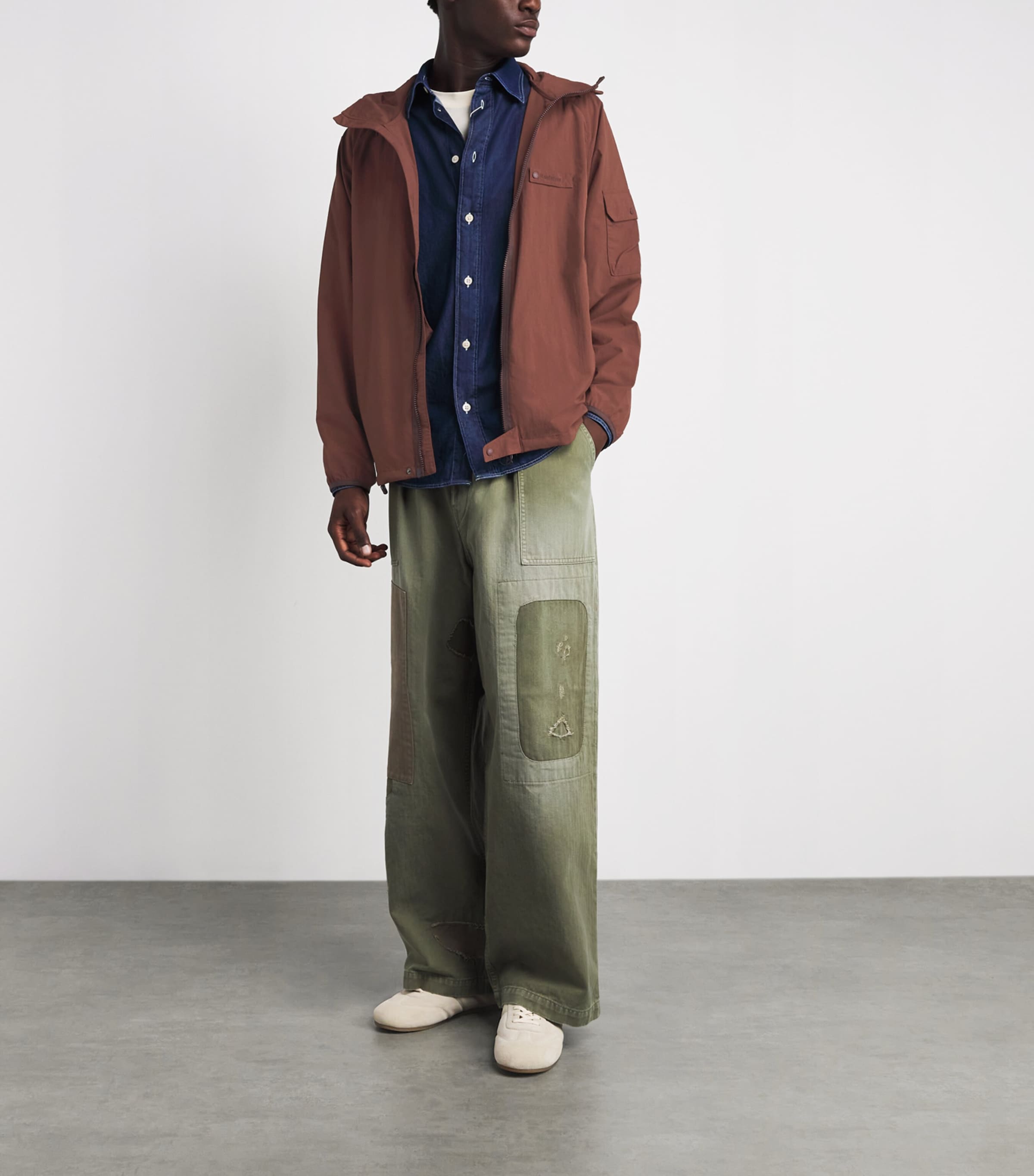Barbour Mens Showerproof Re-Engineered Flyweight Jacket Pepper Image 2