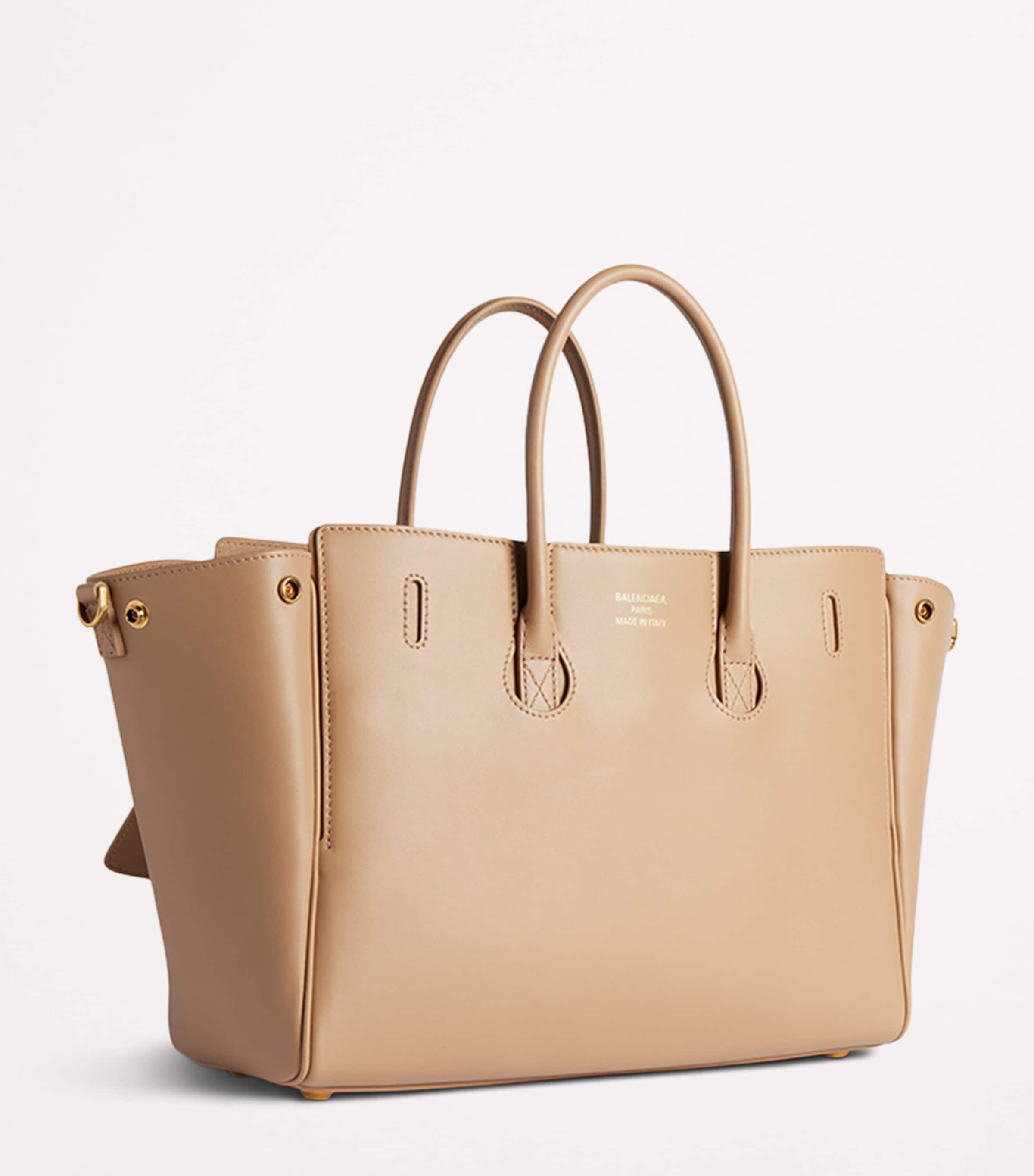 Balenciaga Leather Bel Air Carry All Tote Bag | Harrods US