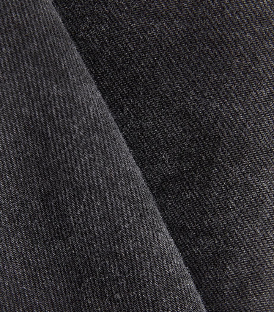 Organic Denim Wide-Leg Vinola Jeans 050 BLACK Image 5