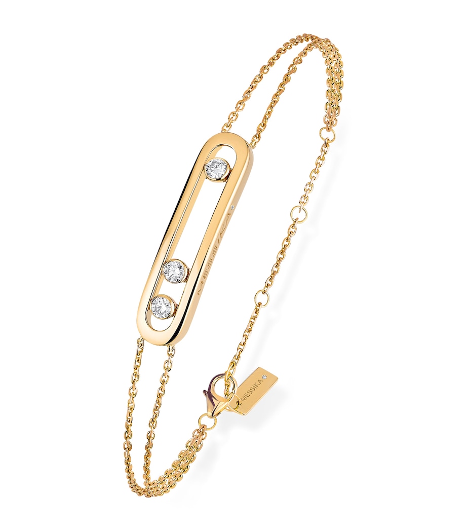 Yellow Gold and Diamond Move Classique Bracelet YELLOW GOLD Image 1