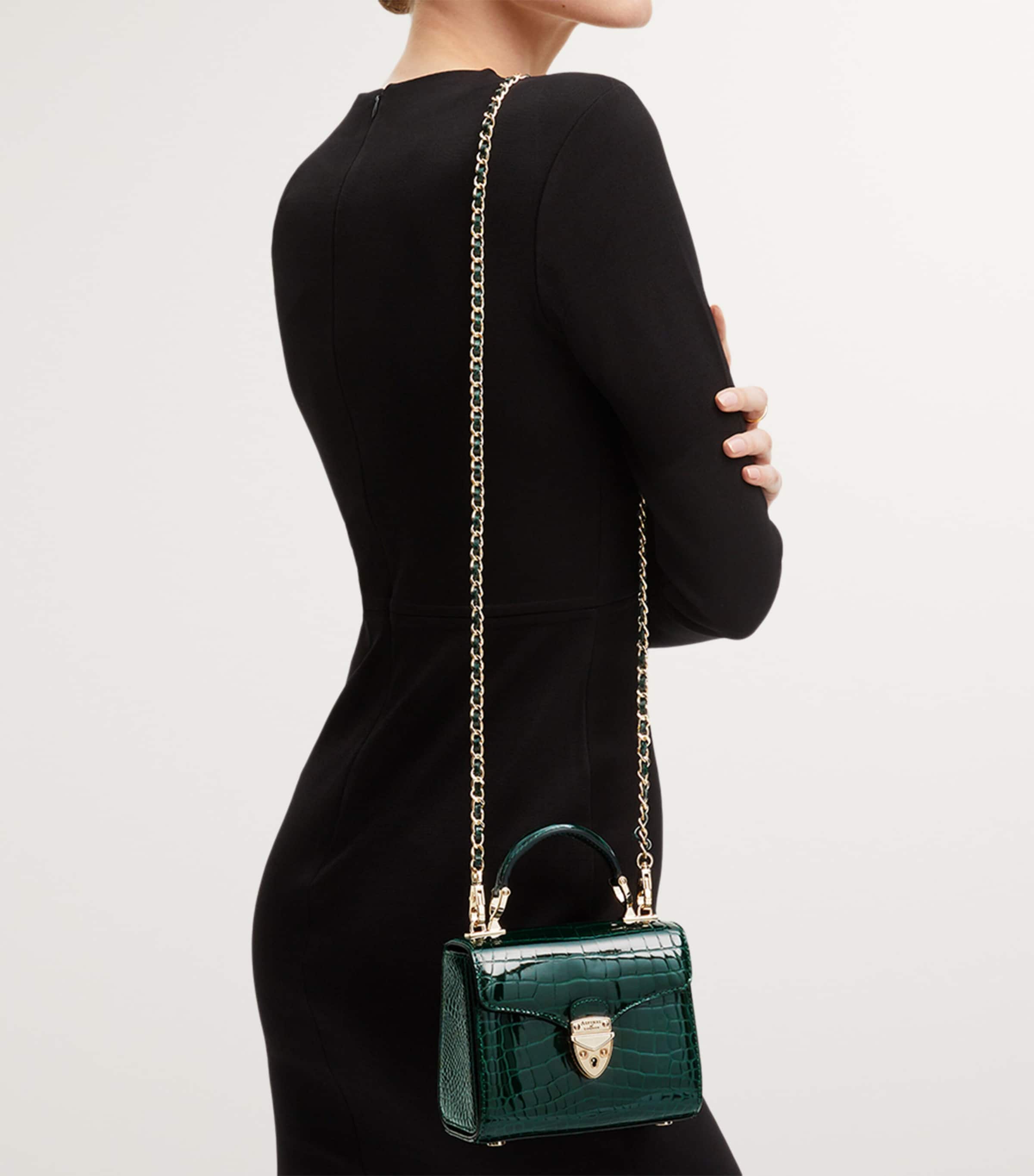 Mini Mayfair Top-Handle Bag EVERGREEN Image 6