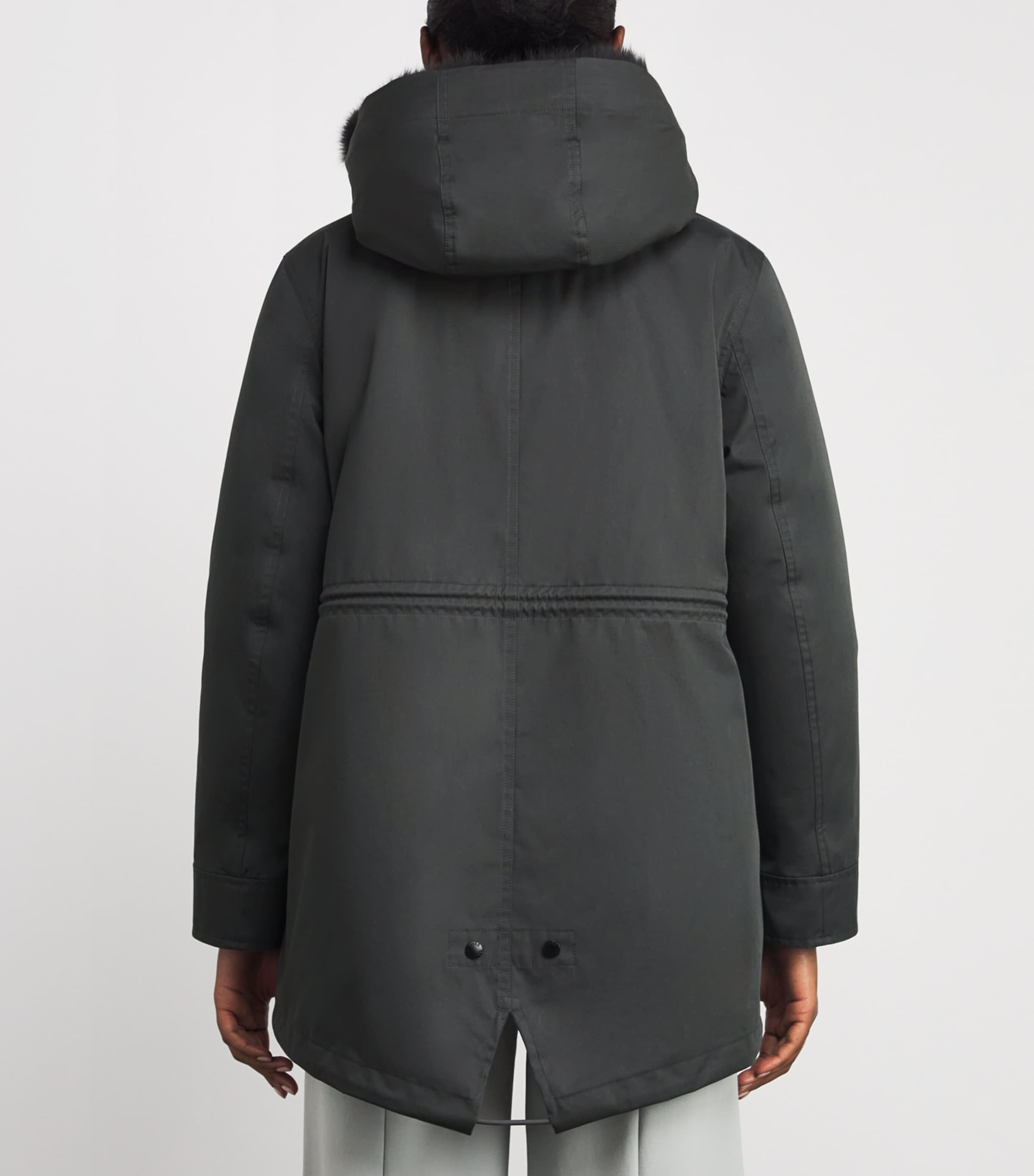 Fox-Rabbit Blended-Cotton Parka (85cm) A2185 Image 4