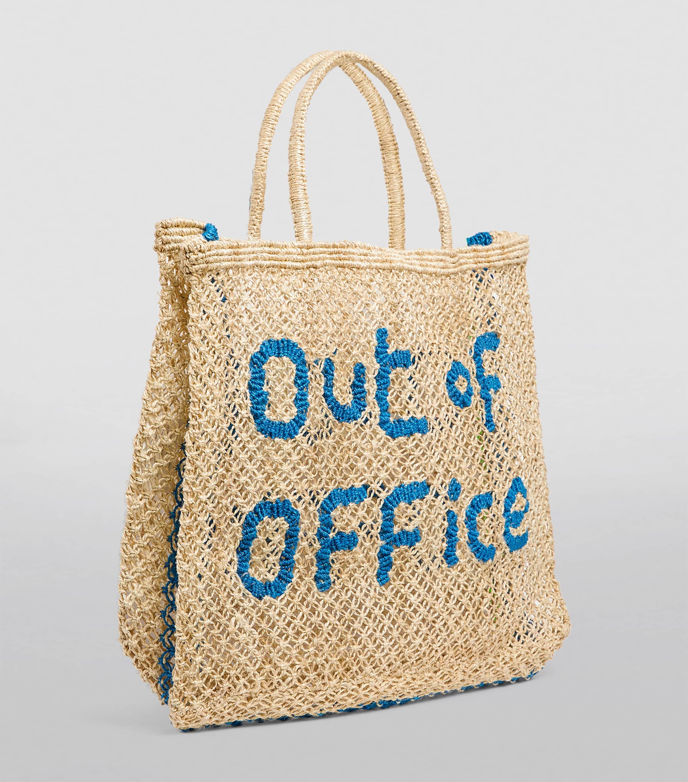 the Jacksons Beige Large Out Of Office Tote Bag | Harrods UK