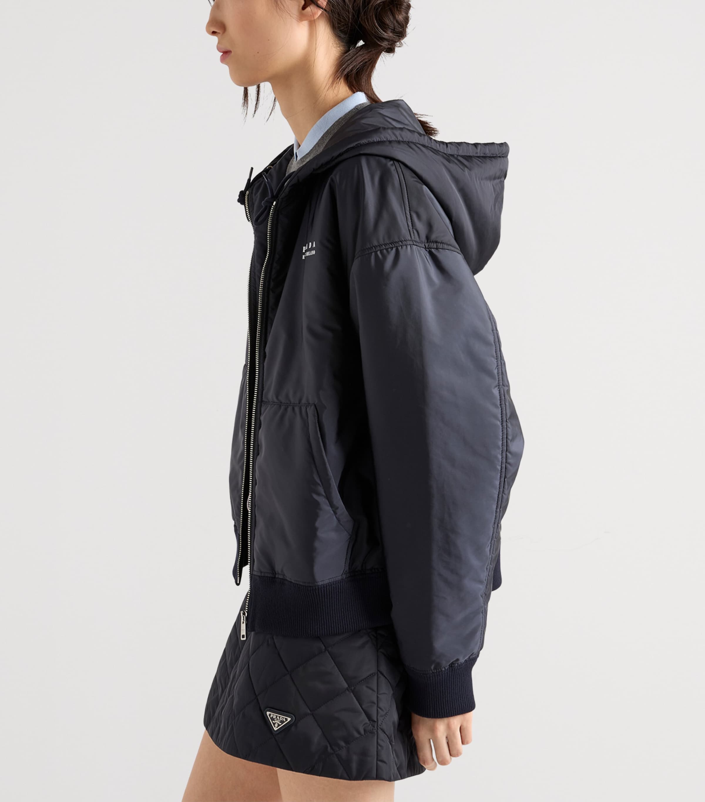 Re-Nylon Hooded Jacket F0008 Image 6