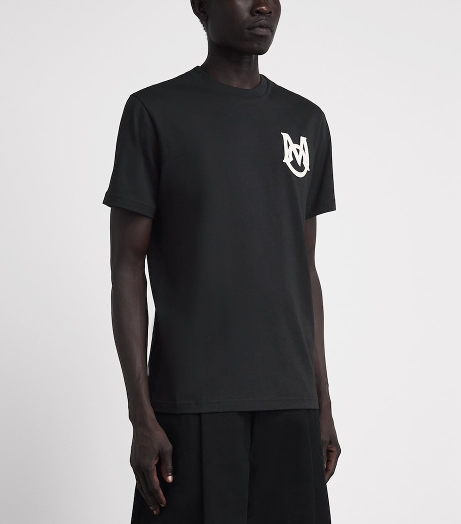 Moncler Mens Cotton Logo T-Shirt Image 4