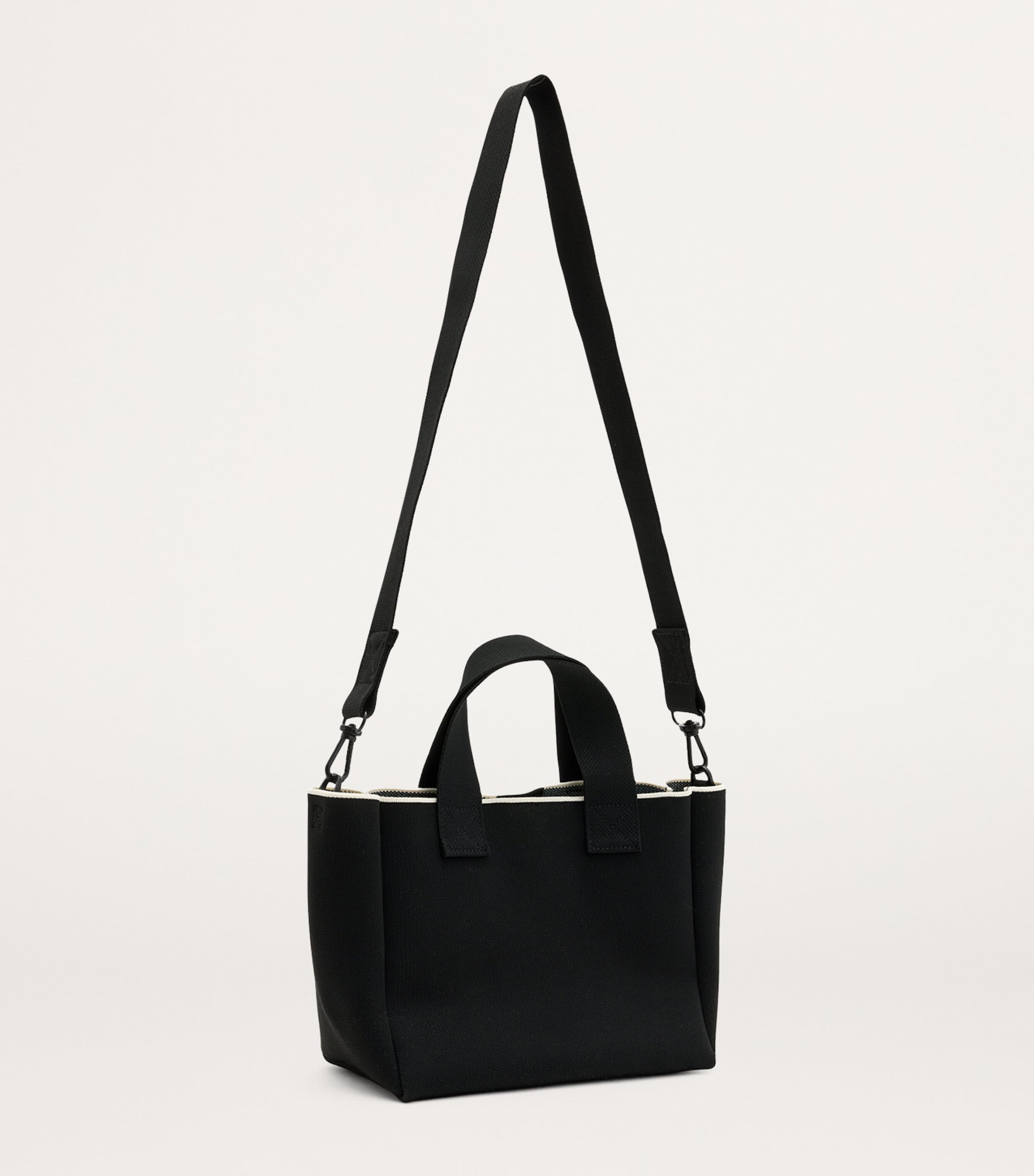 AllSaints Black Mini Izzy tote Bag | Harrods US