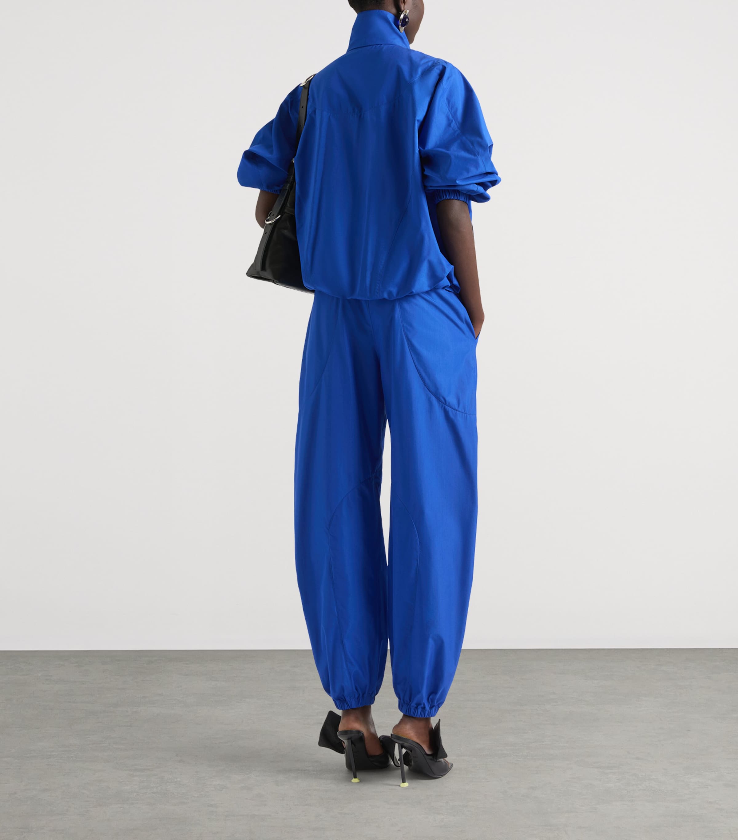 Givenchy Womens Technical Wide-Leg Trousers Image 3