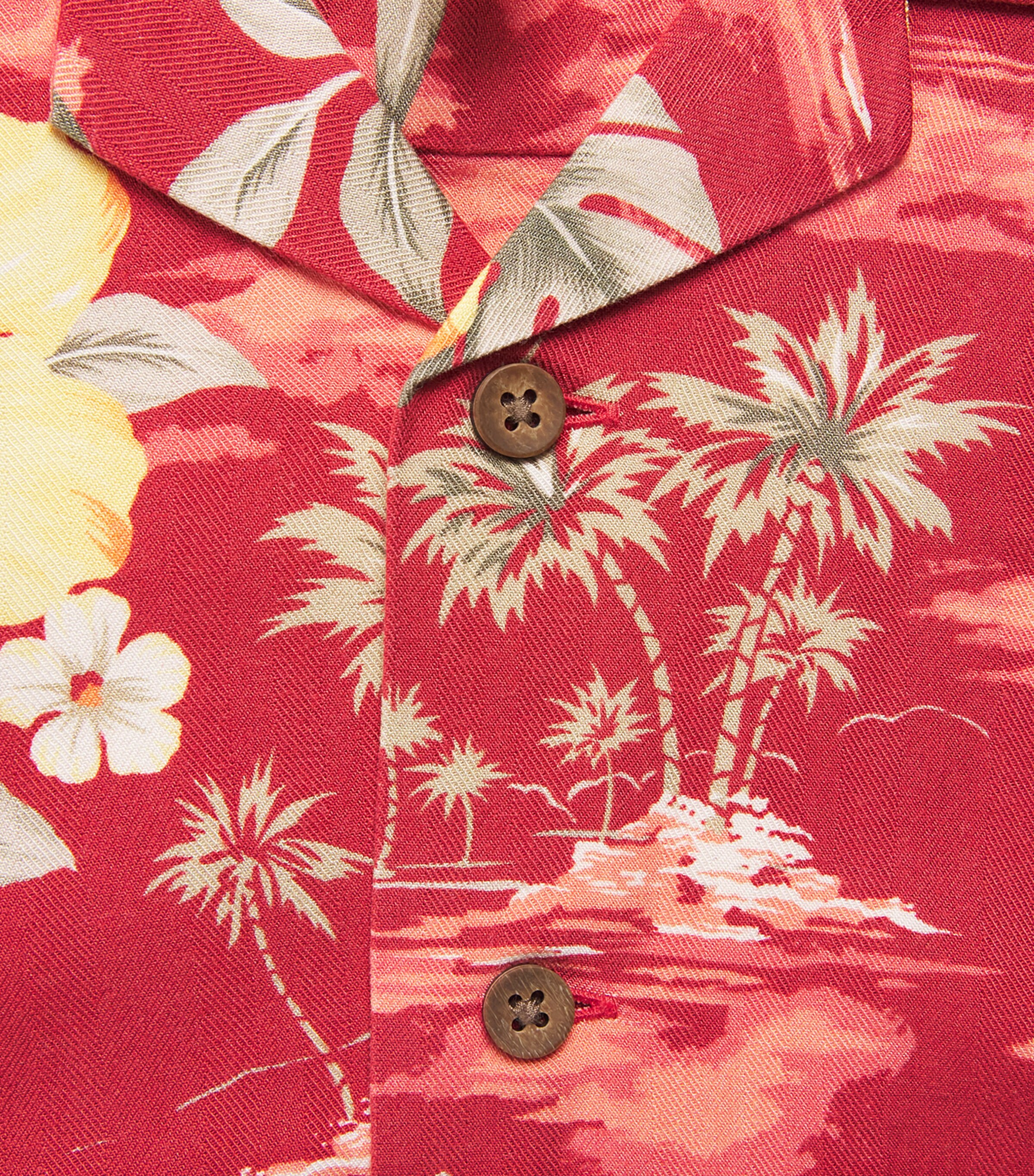 Ralph Lauren Kids Floral Short-Sleeve Shirt (7-14 Years) Image 3