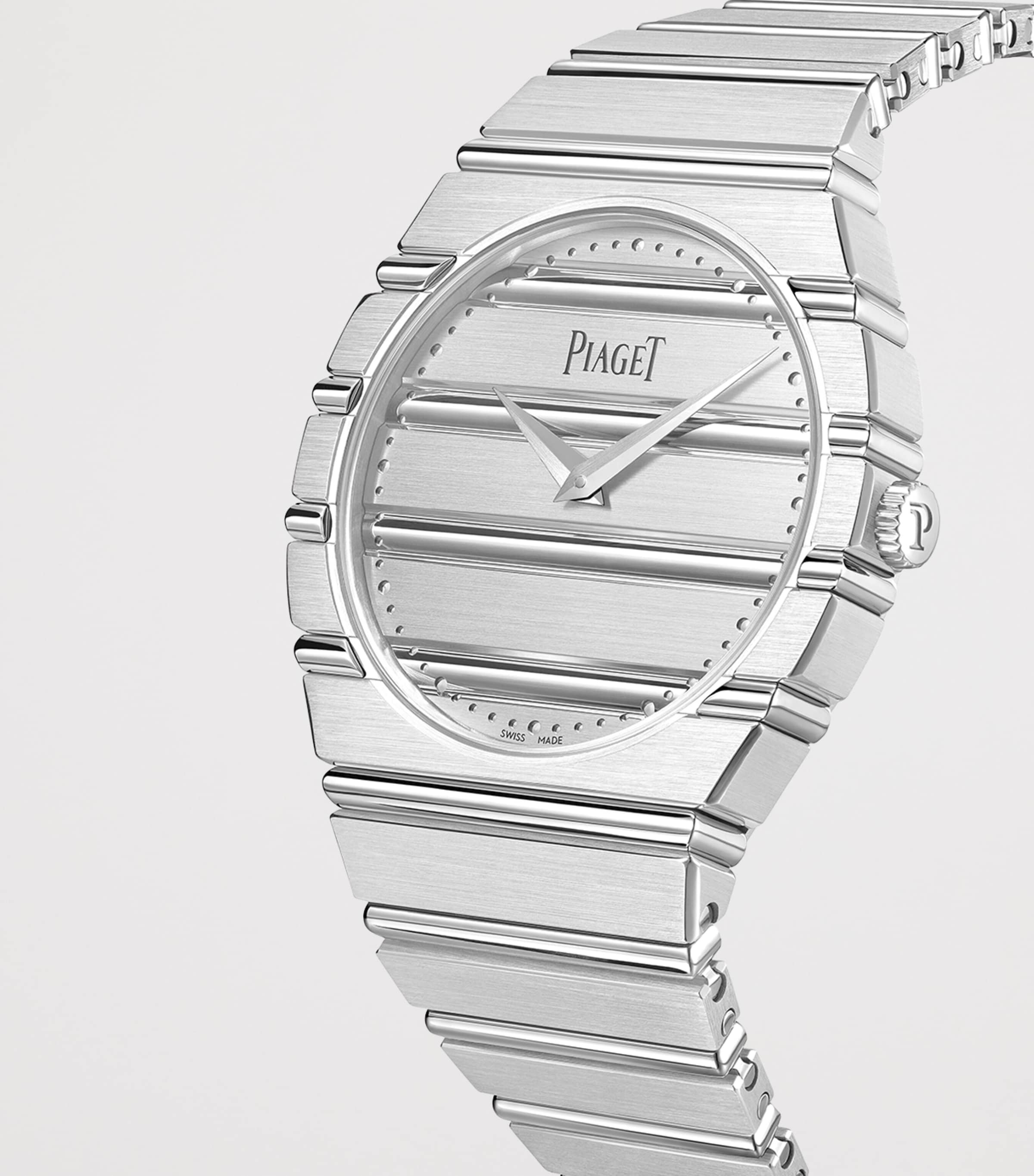 Piaget White Gold Polo 79 Watch (38mm) Silver Image 4