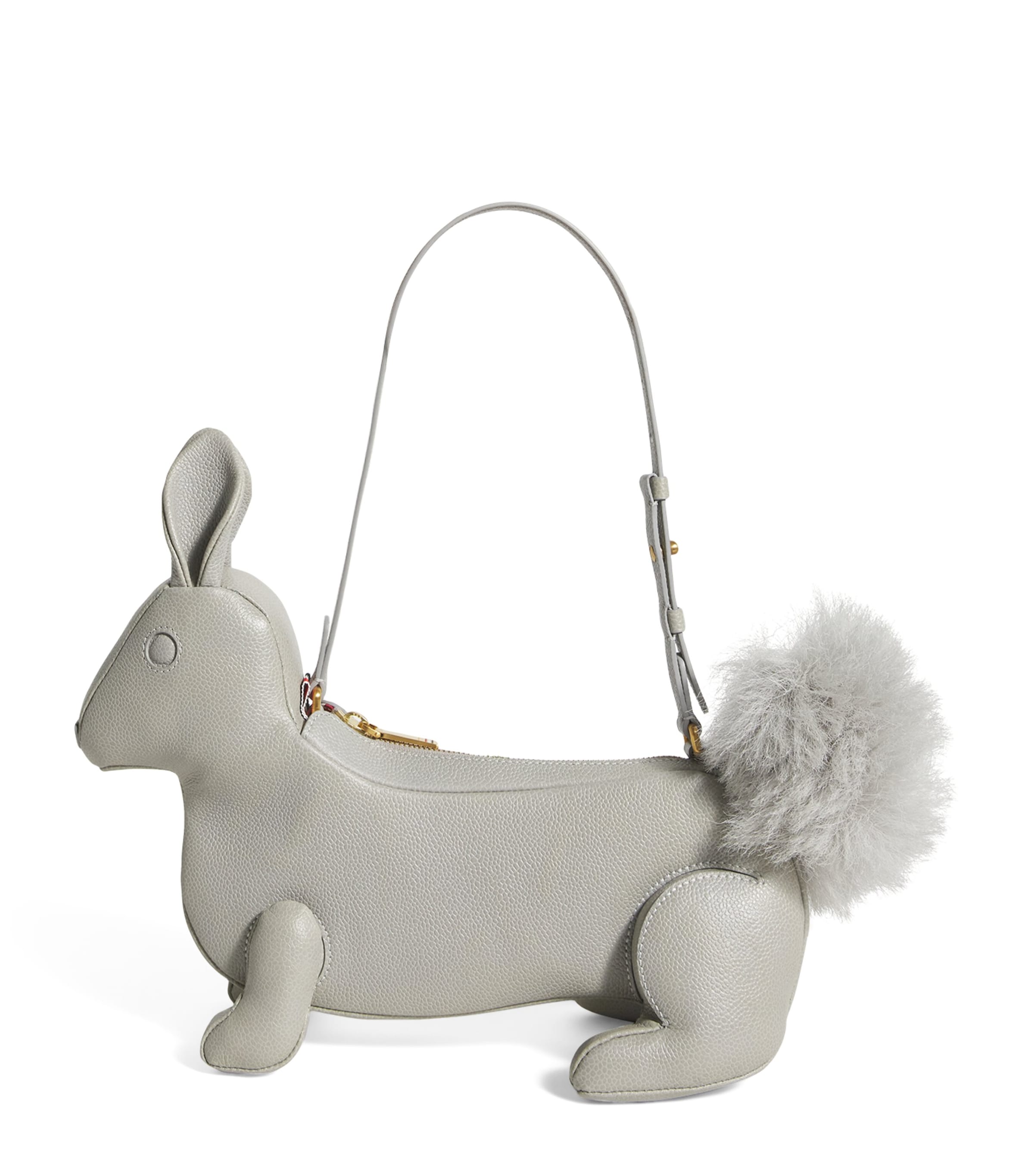 THOM BROWNE RABBIT SHOULDER BAG