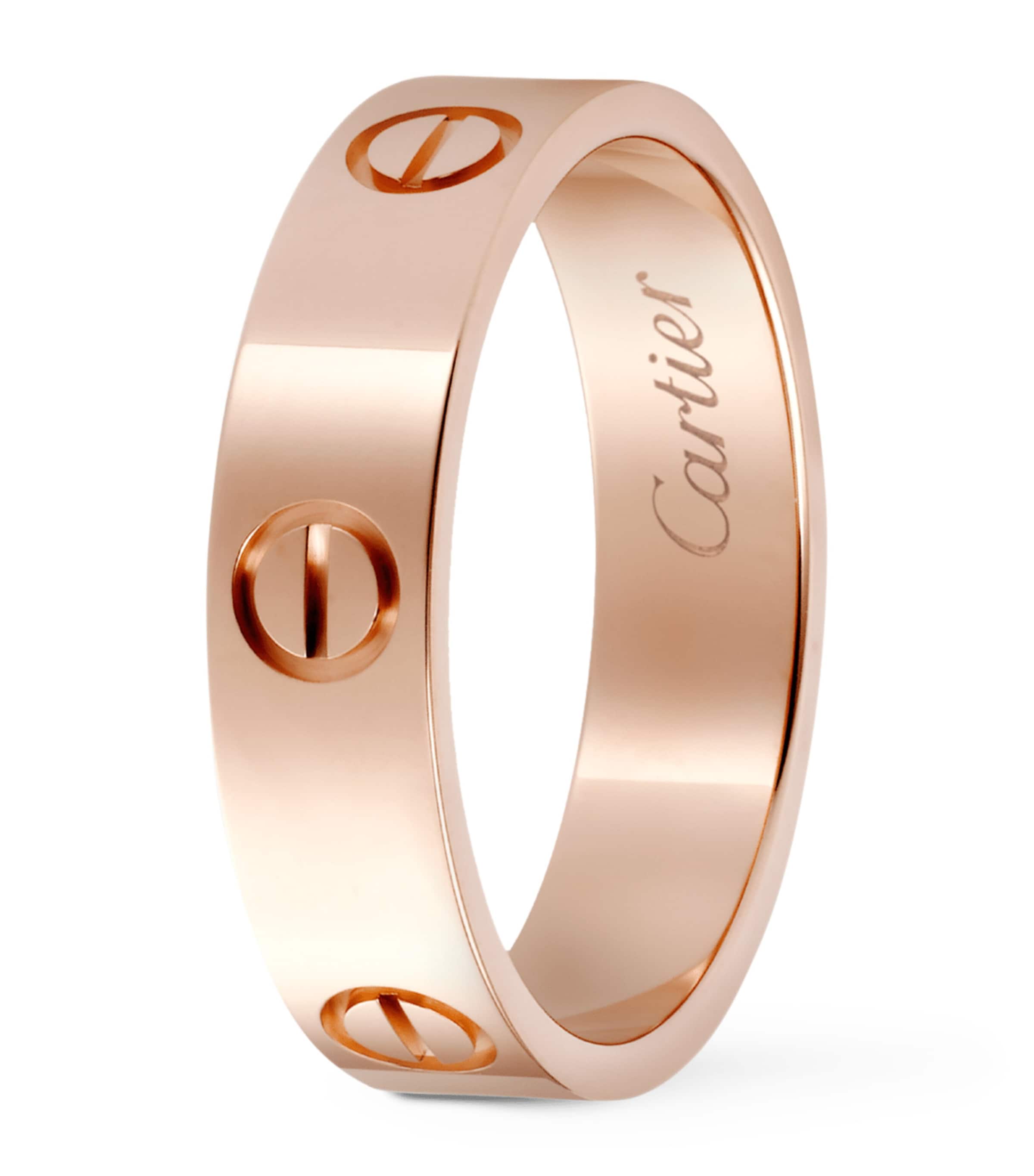 Rose Gold LOVE Ring ROSE GOLD Image 4