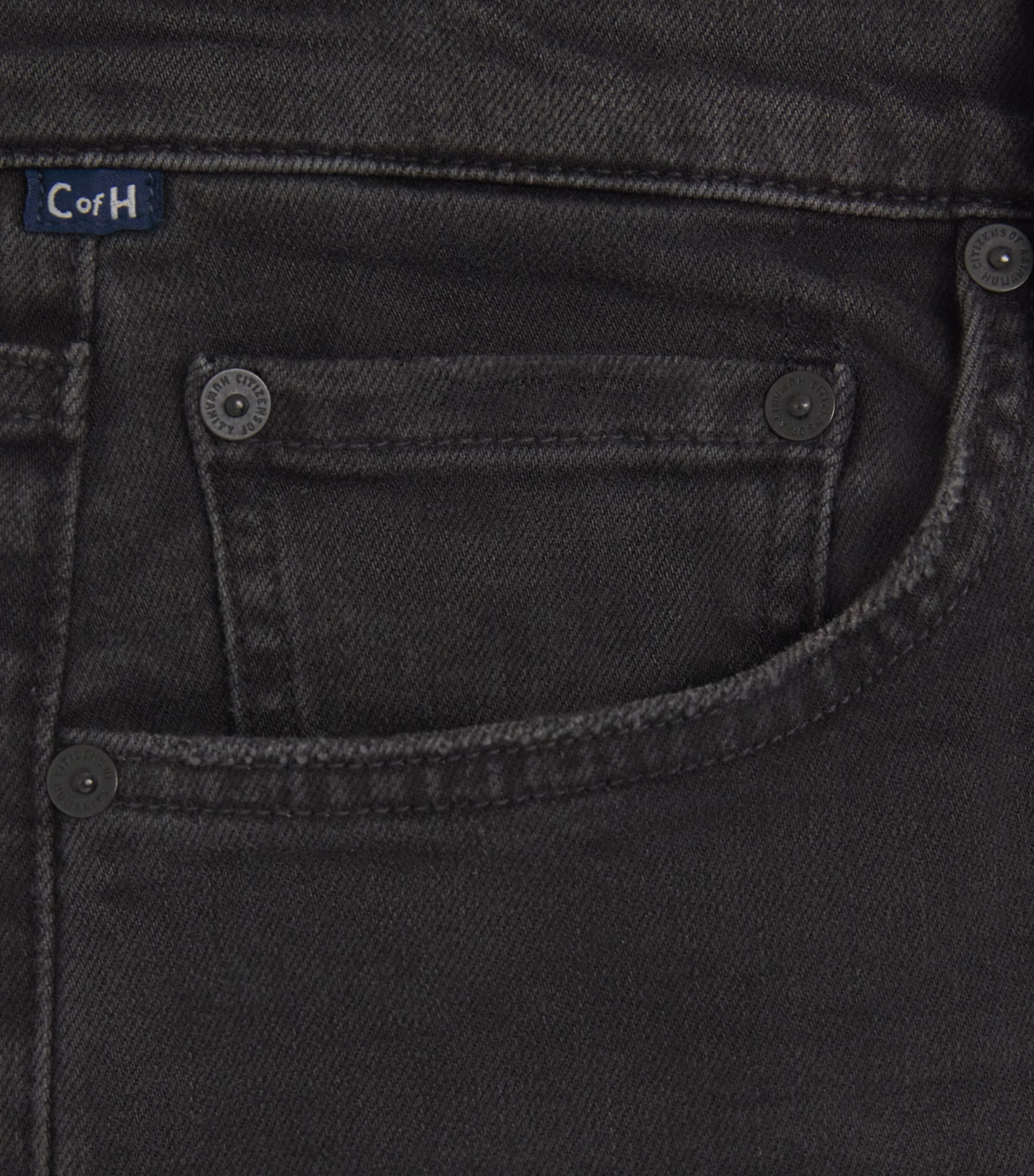 London Slim Tapered Jeans DARK STORM Image 5