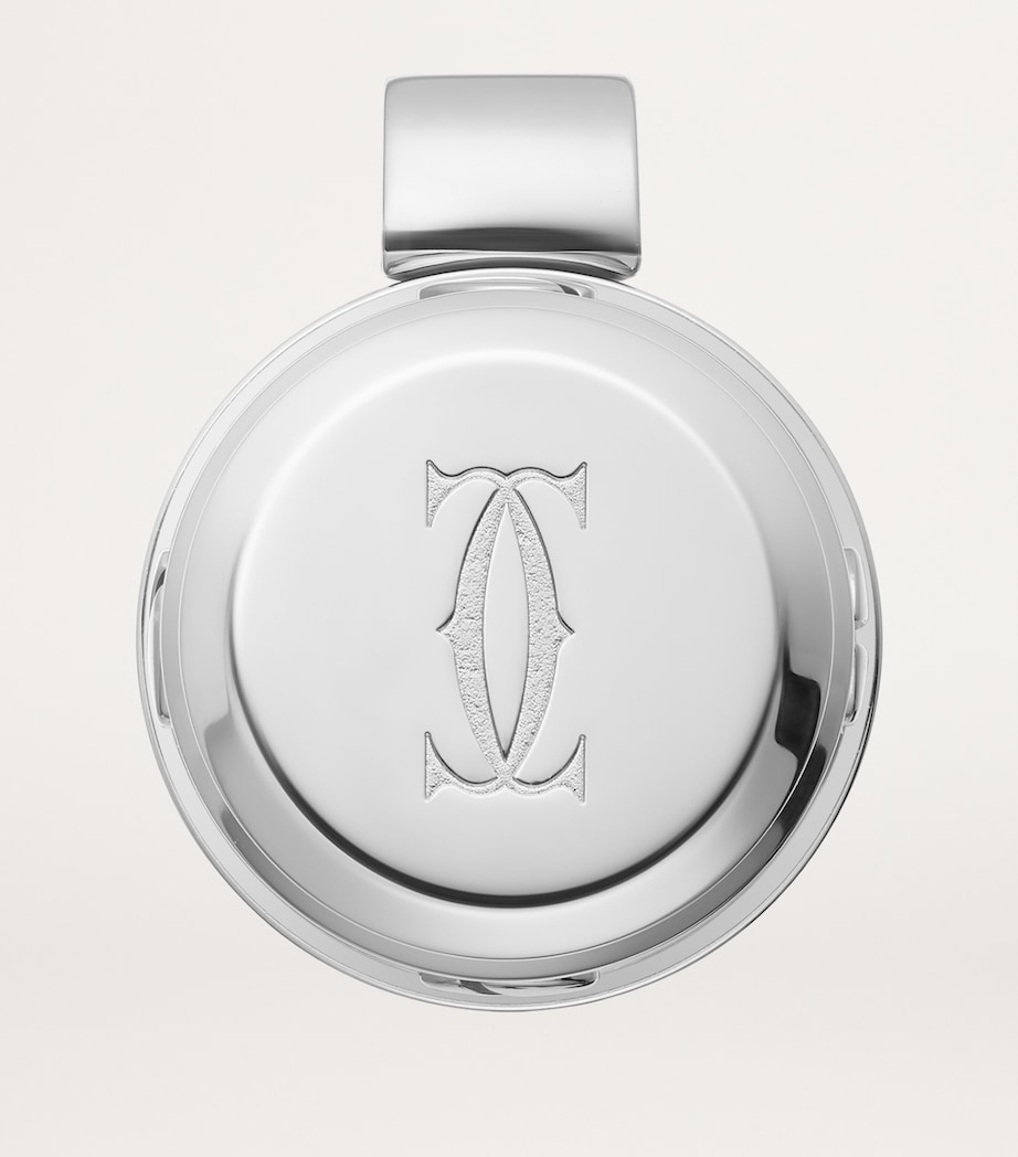 Santos de Cartier Ballpoint Pen SILVER Image 2