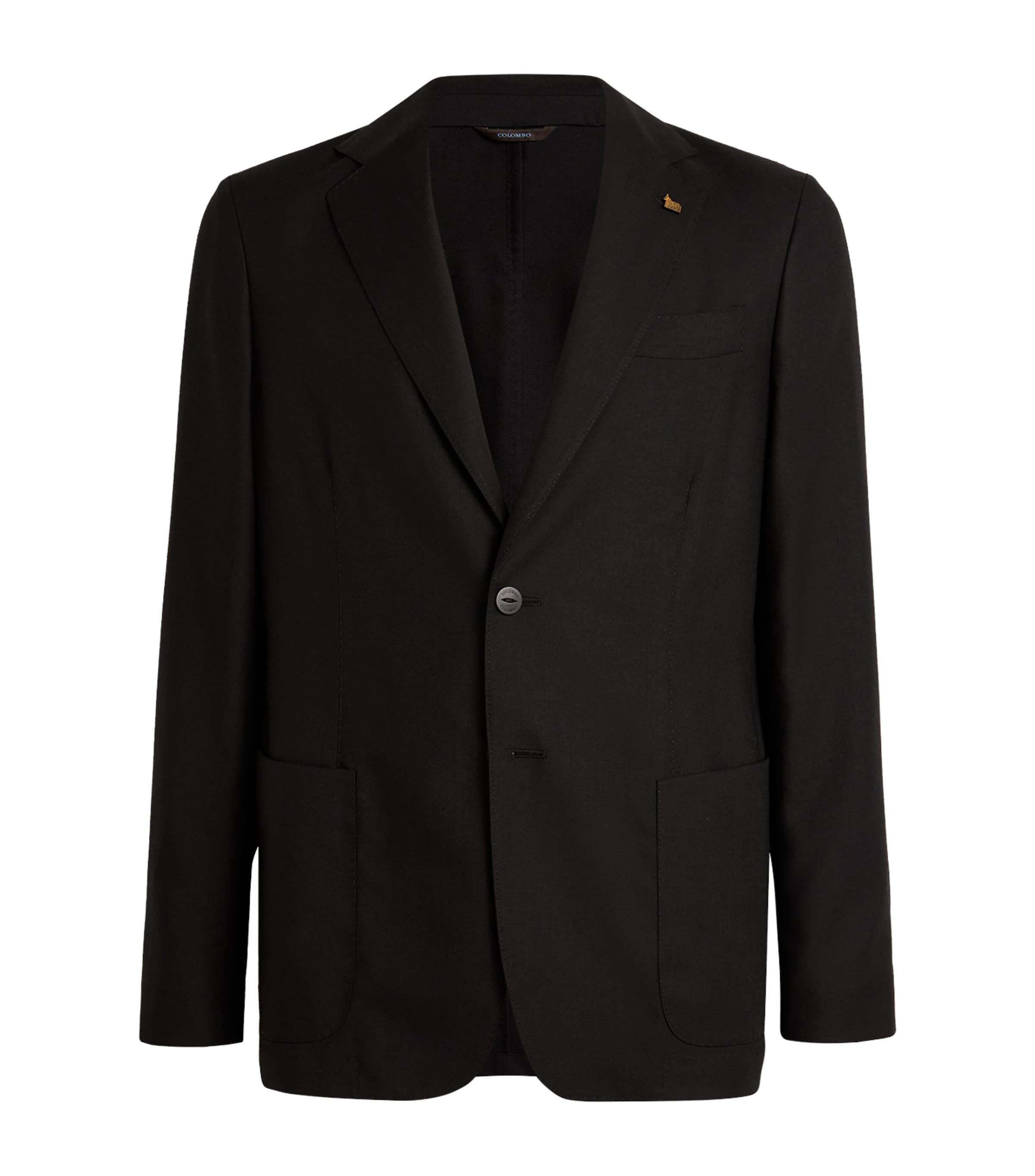 Colombo Cashmere 4.0 Robert Blazer In Black