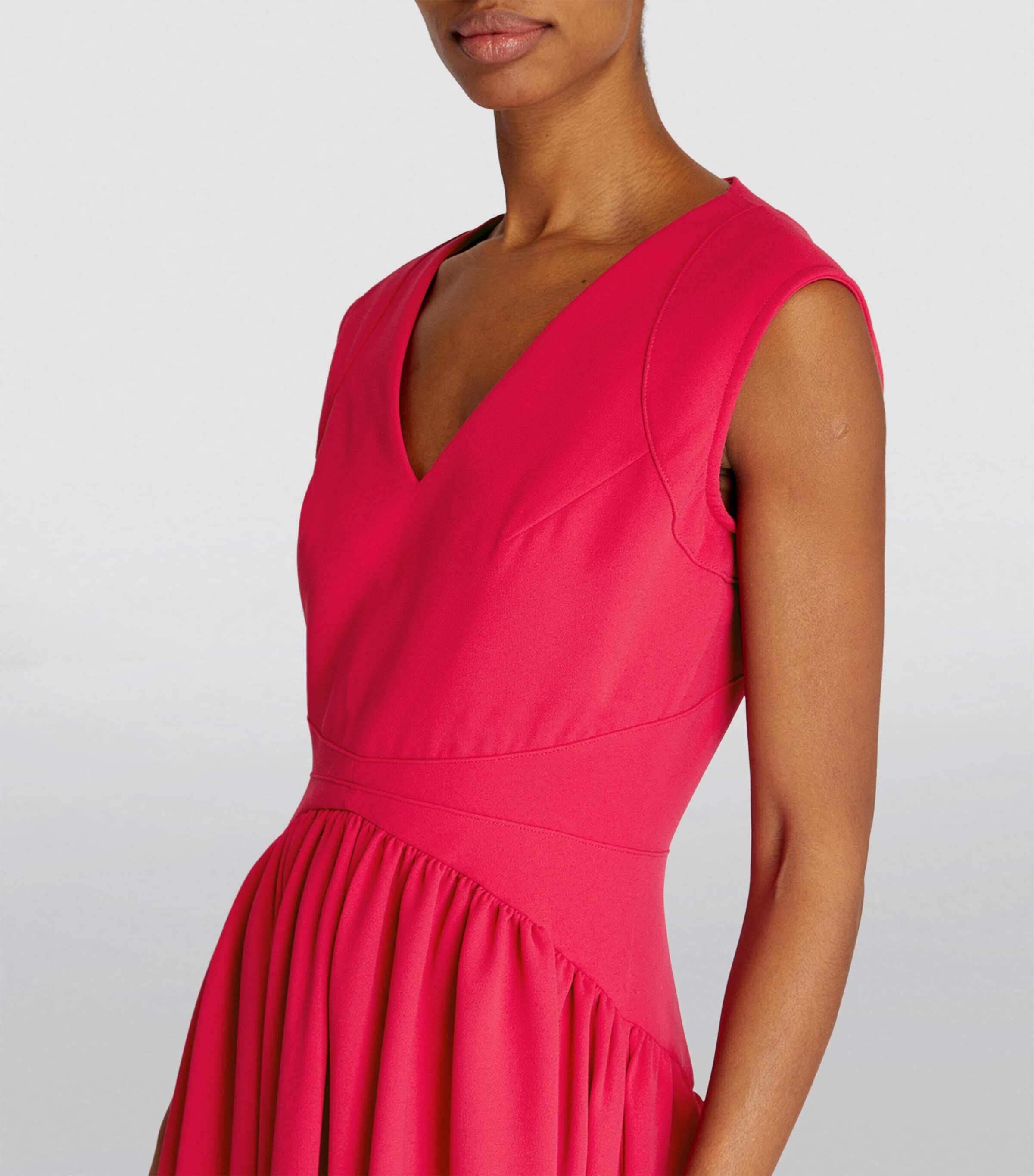 Edeline Lee Womens Roman Midi Dress Fus Image 6